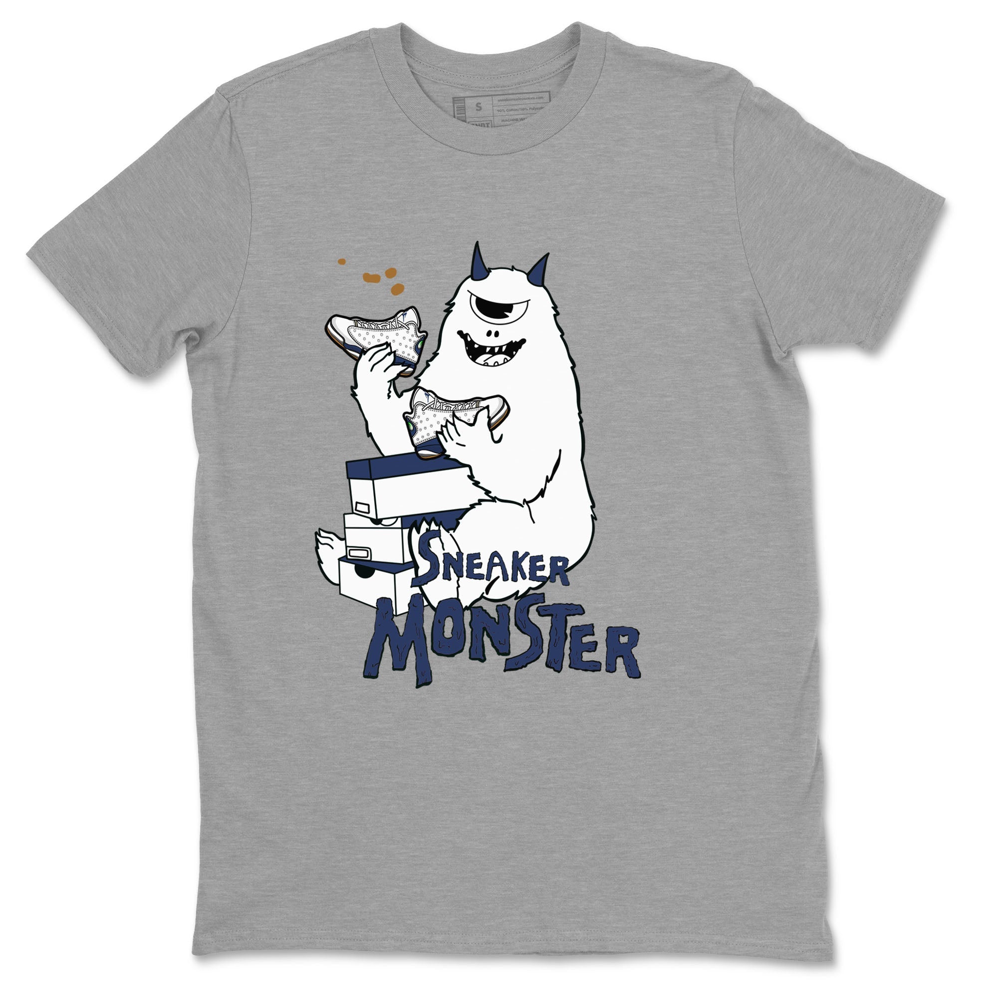 snkmatch Monster snkmatch Tees - Air Jordan 13 Midnight Navy