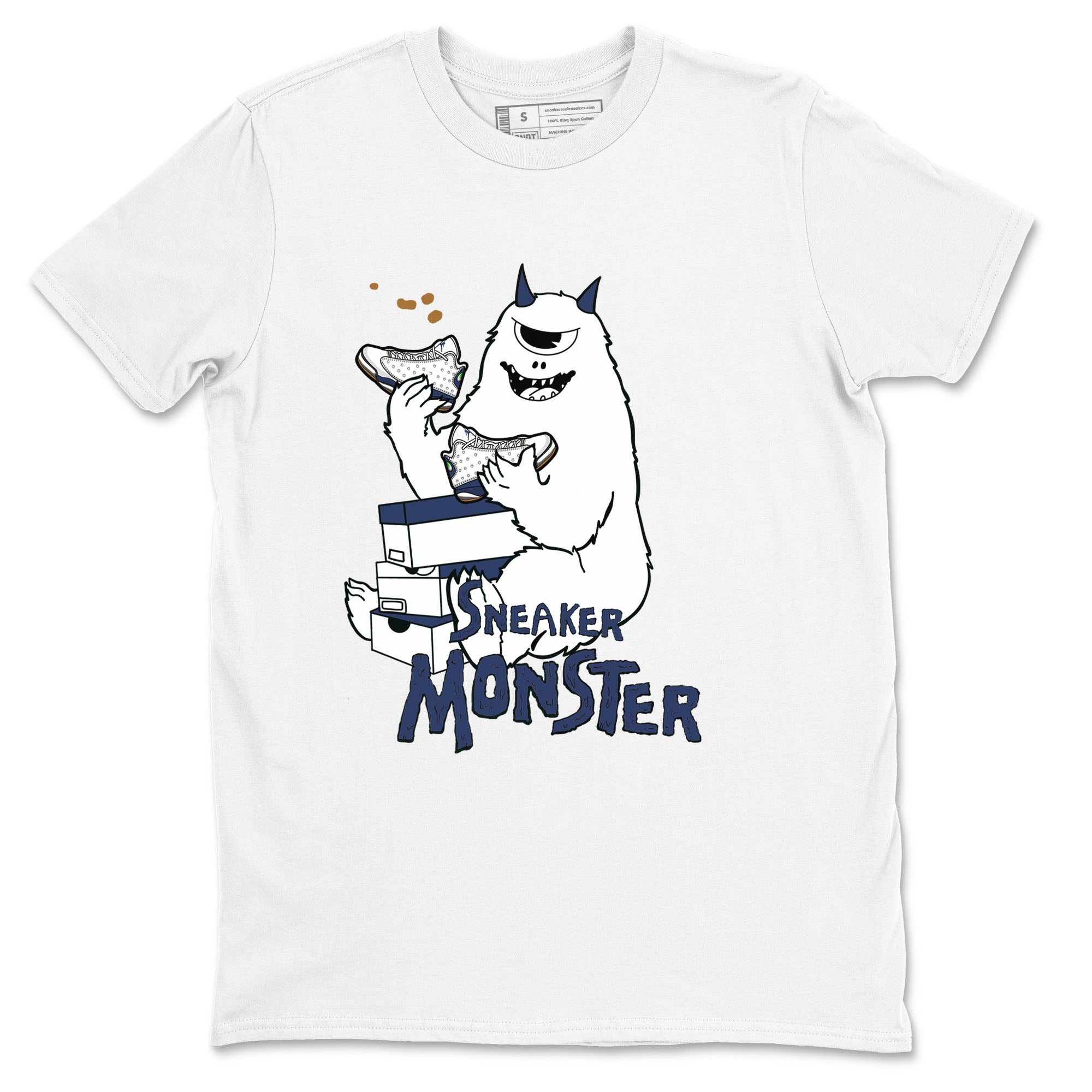 snkmatch Monster snkmatch Tees - Air Jordan 13 Midnight Navy