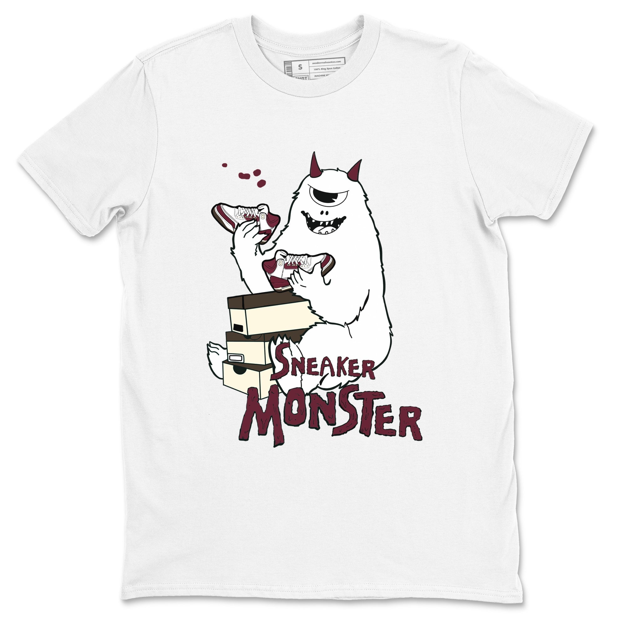 snkmatch Monster snkmatch Tees - Air Jordan 3 A Ma Maniere x Burgundy Crush