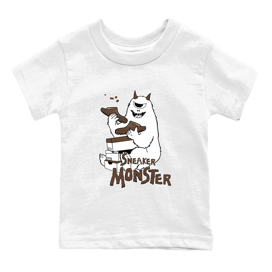 snkmatch Monster snkmatch Tees Kids - Yeezy Slide Flax