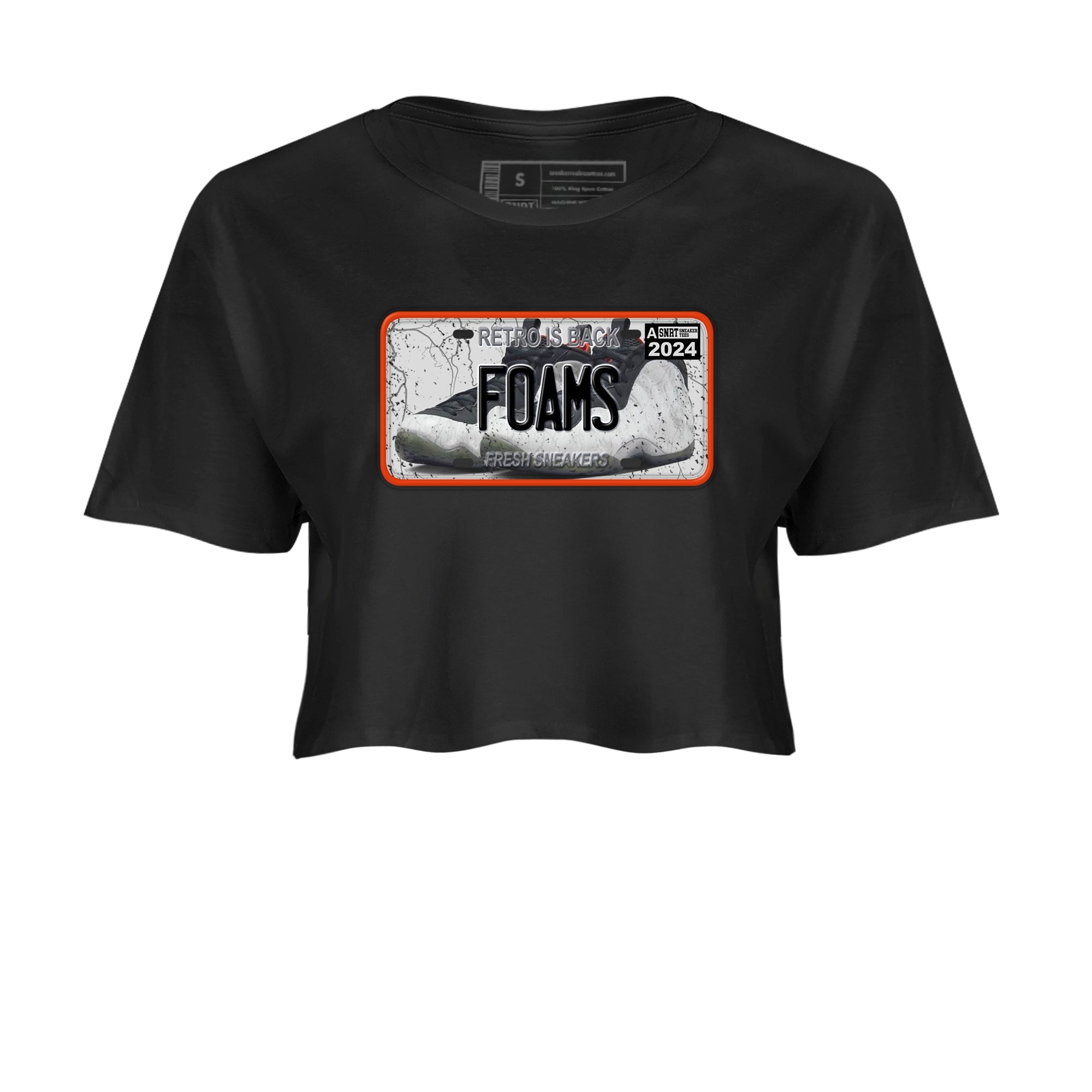 snkmatch Plate snkmatch Women's Top - Air Foamposite One Jin