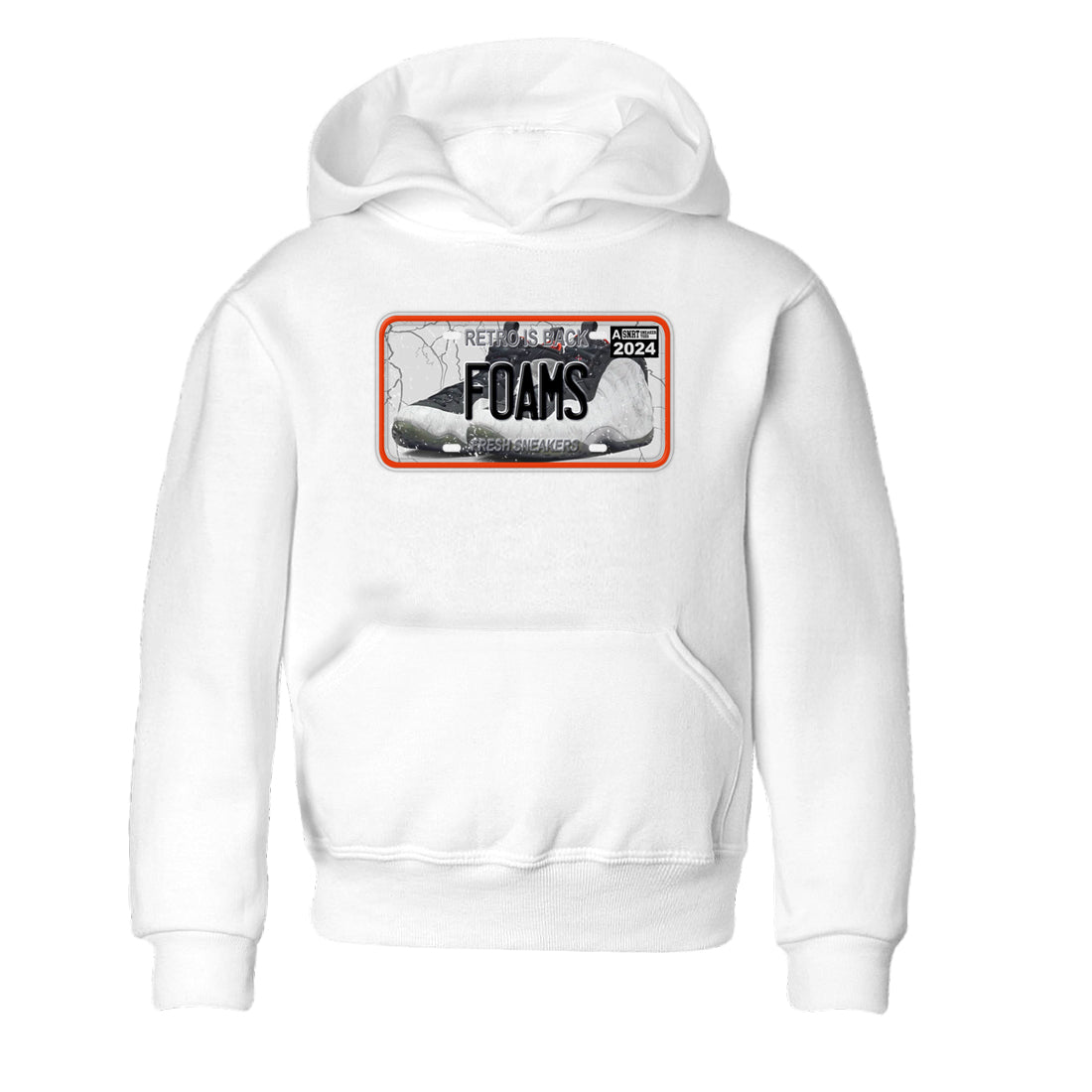 snkmatch Plate snkmatch Tees Kids - Air Foamposite One Jin