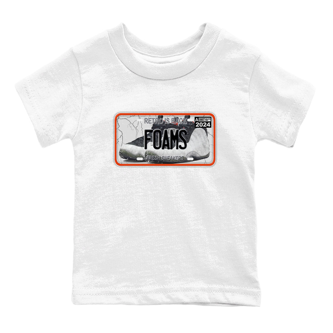 snkmatch Plate snkmatch Tees Kids - Air Foamposite One Jin
