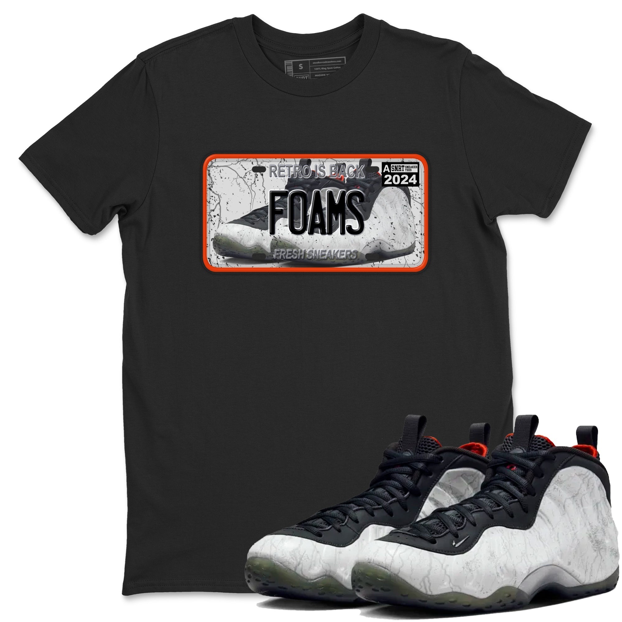 snkmatch Plate snkmatch Tees - Air Foamposite One Jin