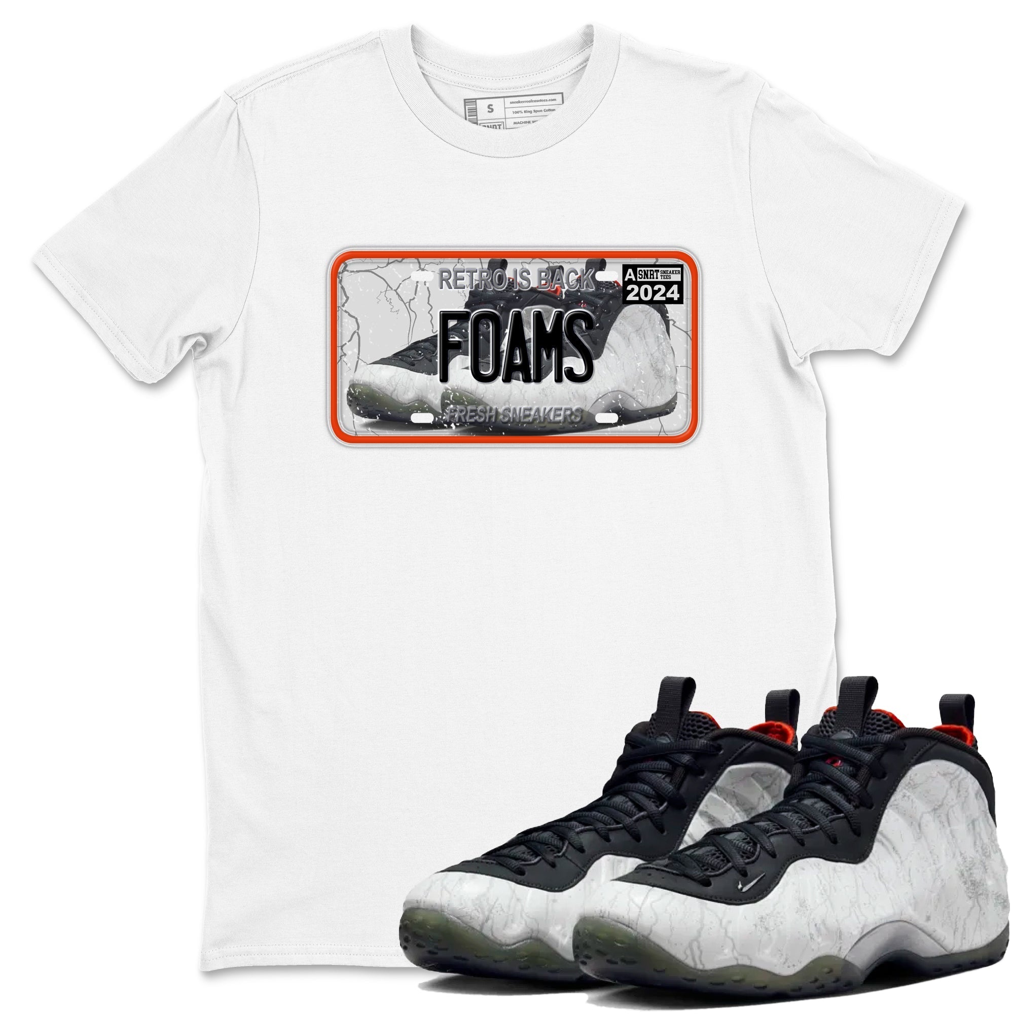 snkmatch Plate snkmatch Tees - Air Foamposite One Jin