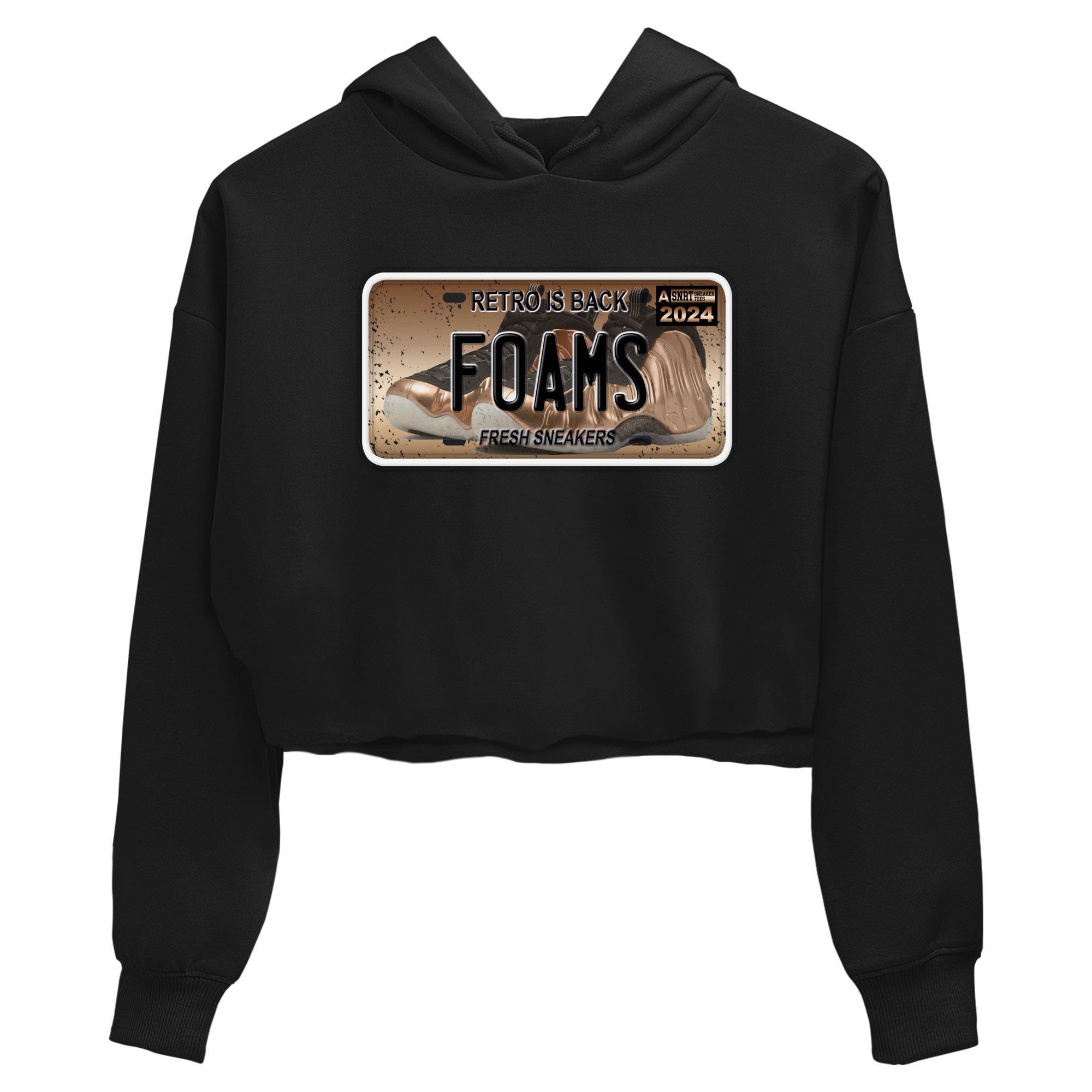 snkmatch Plate snkmatch Women's Top - Air Foamposite One Metallic Copper