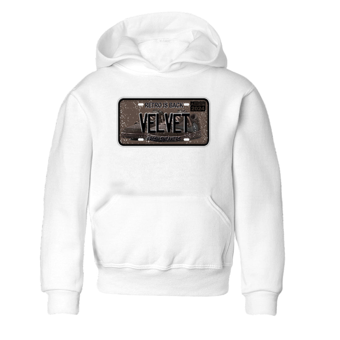 snkmatch Plate snkmatch Tees Kids - Air Jordan 1 Travis Scott Velvet Brown