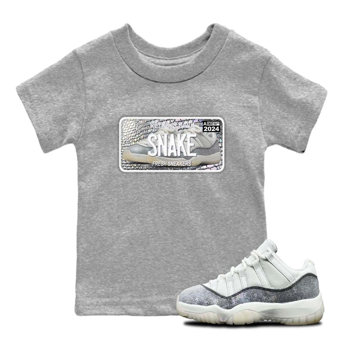 snkmatch Plate snkmatch Tees Kids - Air Jordan 11 Year Of The Snake