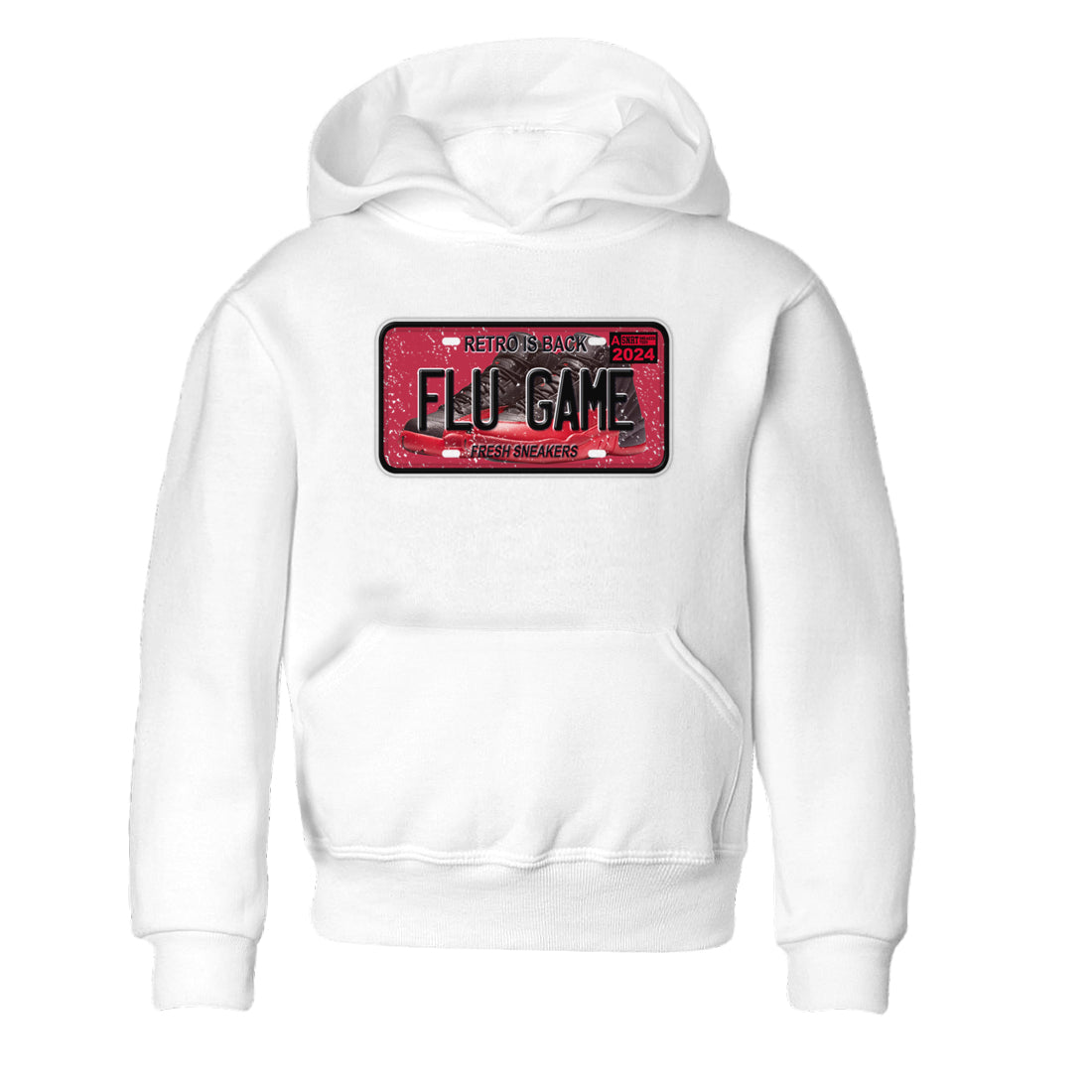 snkmatch Plate snkmatch Tees Kids - Air Jordan 12 Flu Game