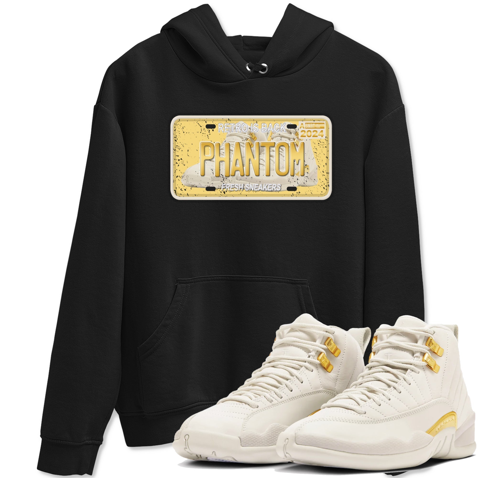 snkmatch Plate snkmatch Tees - Air Jordan 12 Phantom