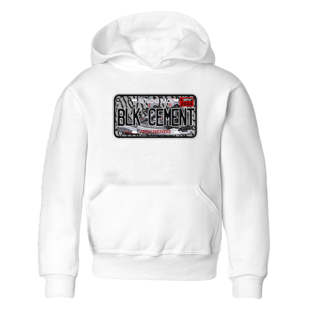 snkmatch Plate snkmatch Tees Kids - Air Jordan 3 Black Cement