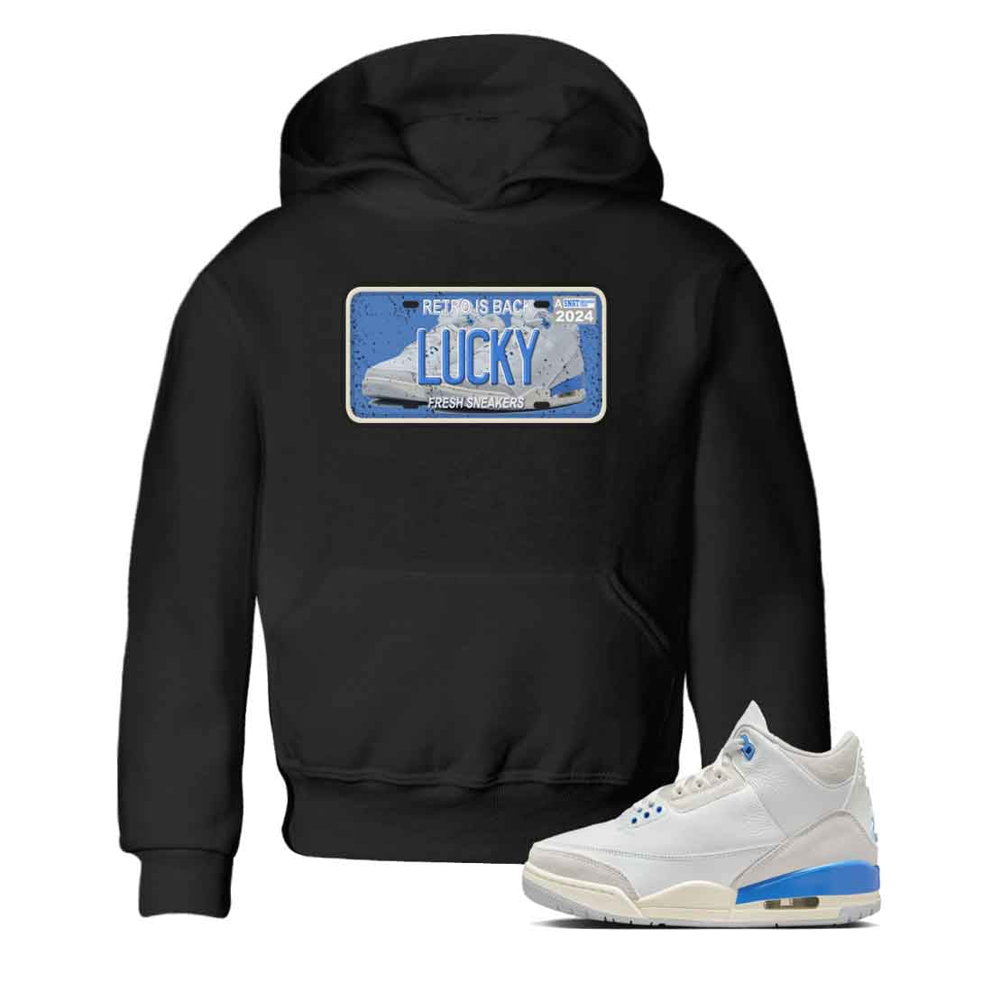snkmatch Plate snkmatch Tees Kids - Air Jordan 3 Lucky Shorts