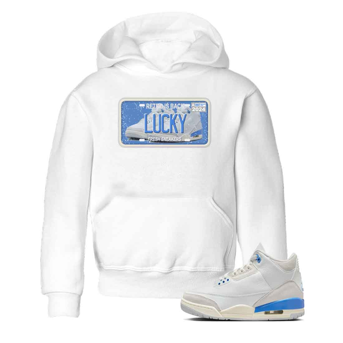 snkmatch Plate snkmatch Tees Kids - Air Jordan 3 Lucky Shorts