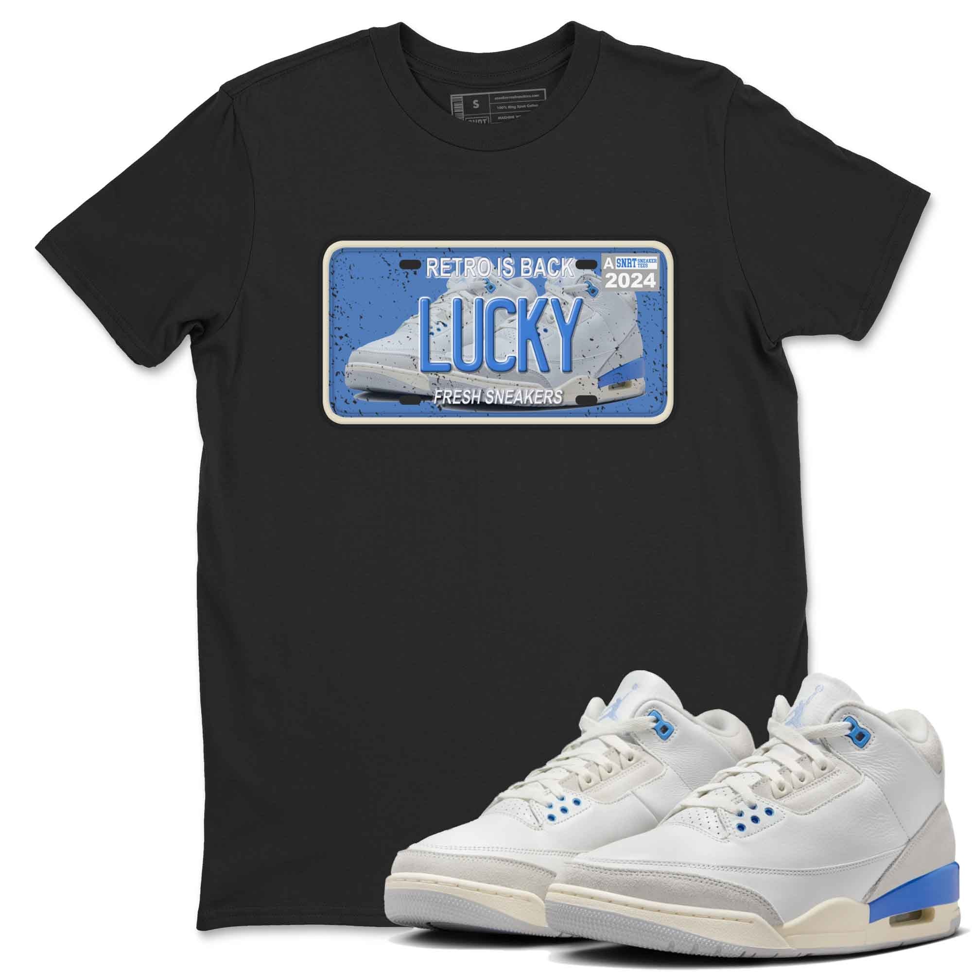 snkmatch Plate snkmatch Tees - Air Jordan 3 Lucky Shorts
