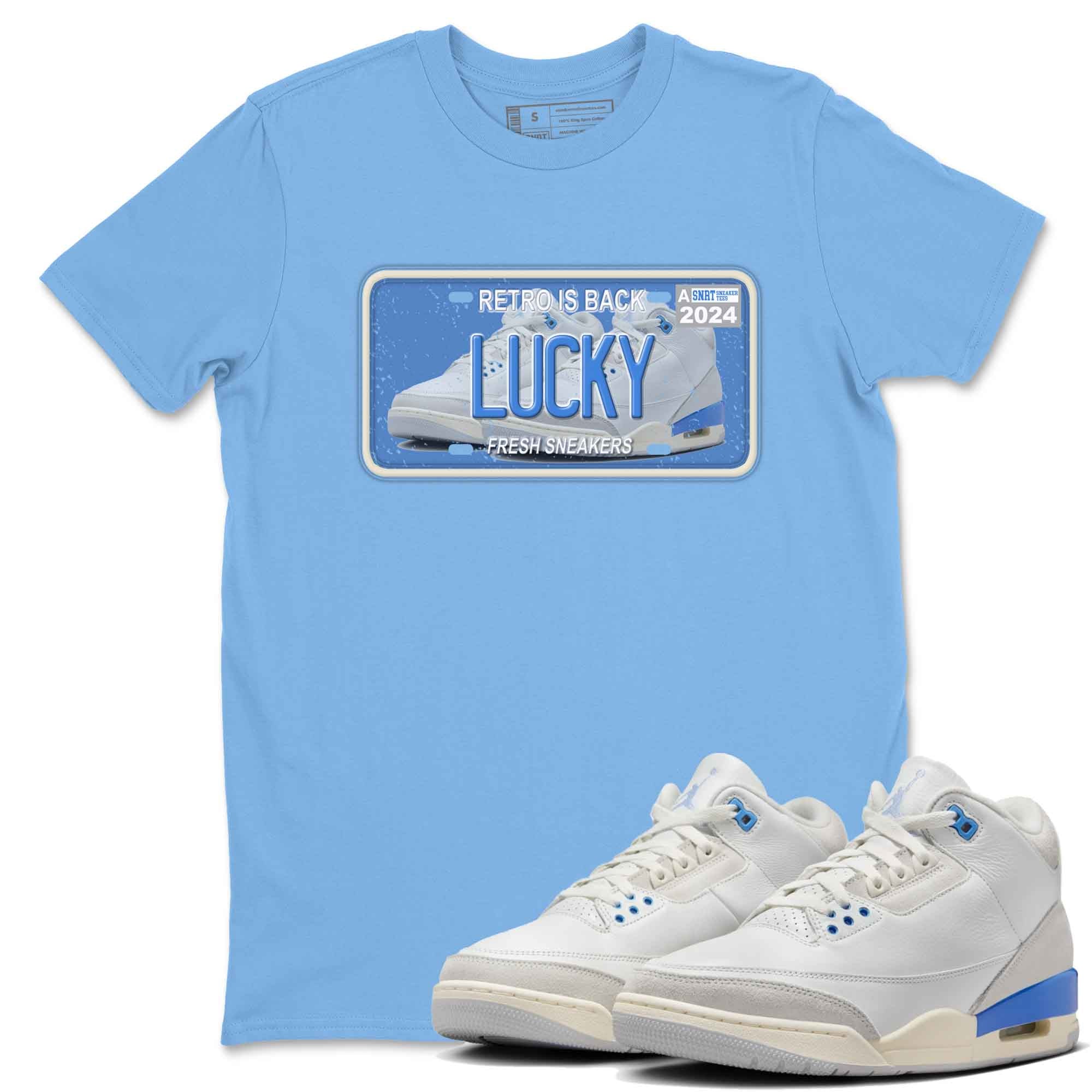 snkmatch Plate snkmatch Tees - Air Jordan 3 Lucky Shorts