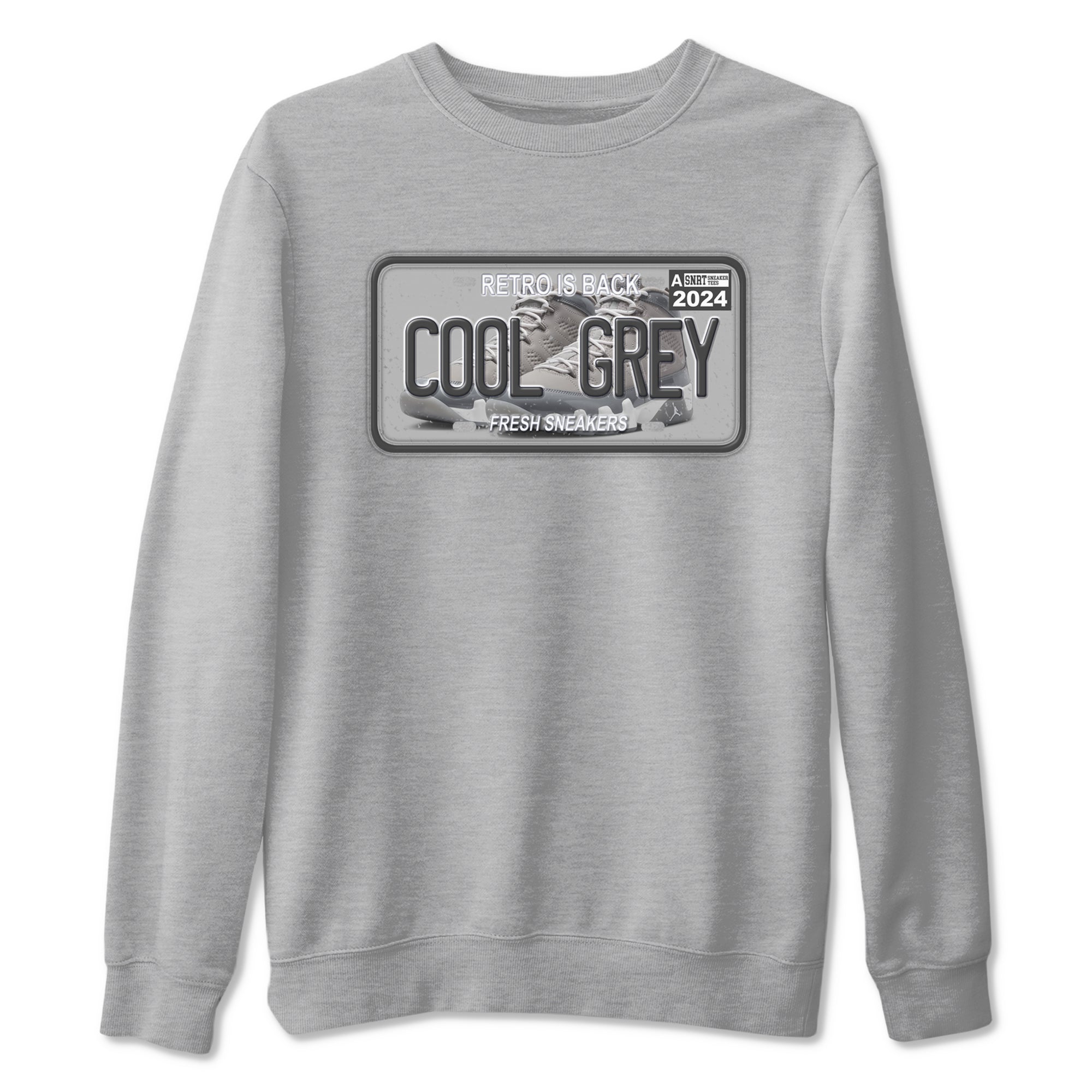 snkmatch Plate snkmatch Tees - Air Jordan 9 Cool Grey