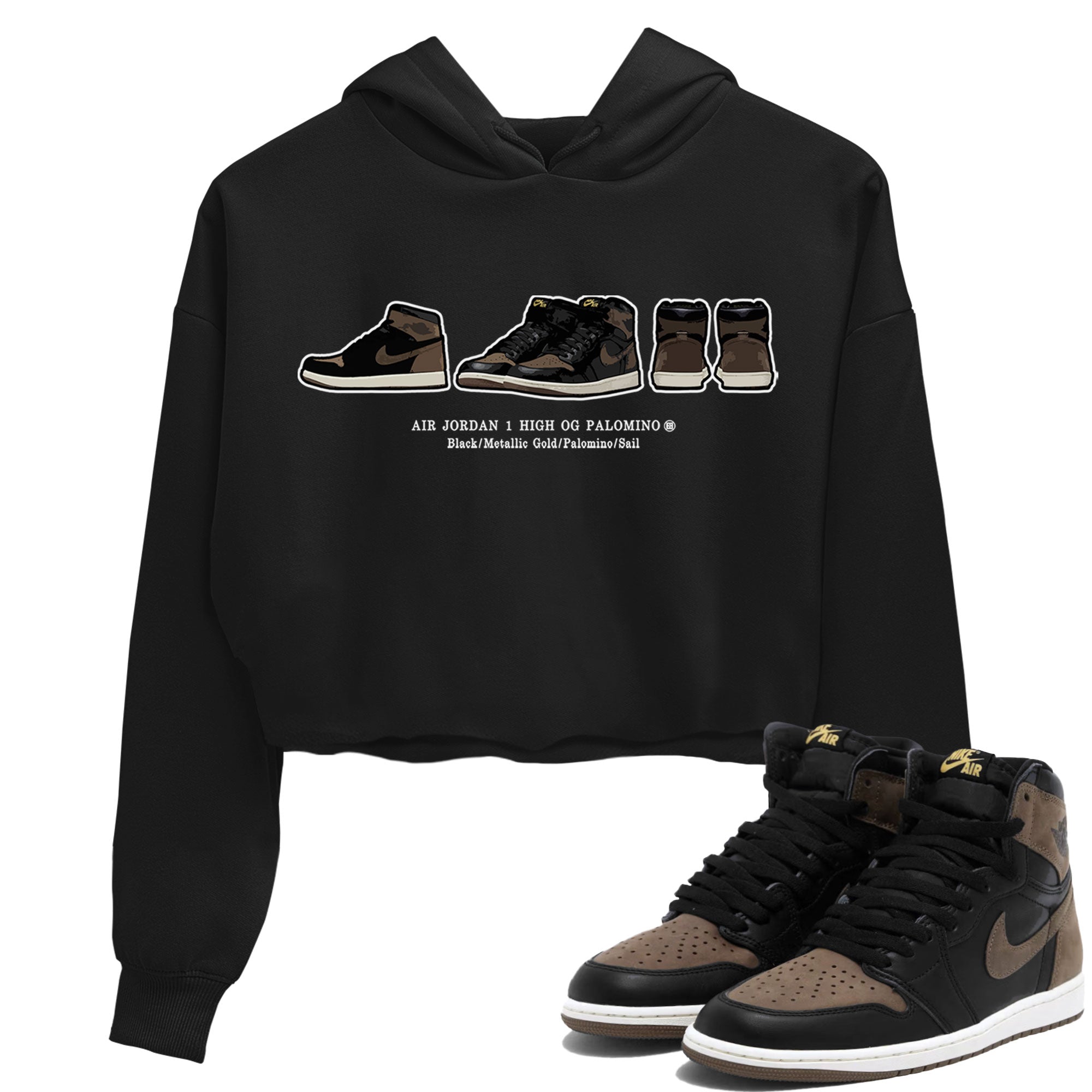 snkmatch Prelude snkmatch Women's Top - Air Jordan 1 Palomino