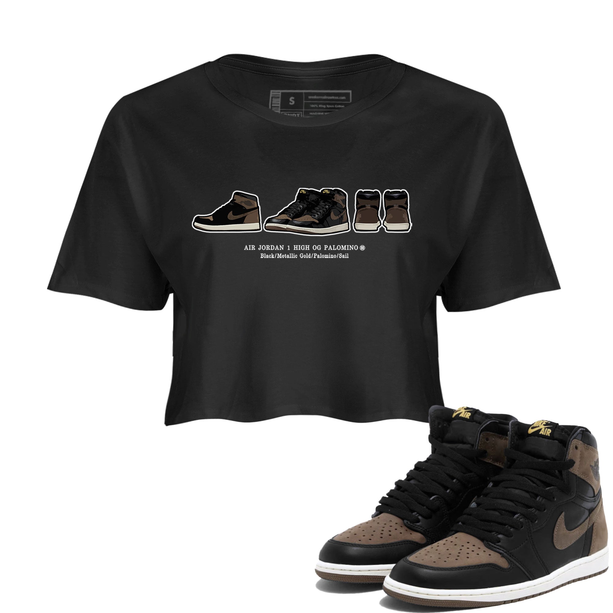 snkmatch Prelude snkmatch Women's Top - Air Jordan 1 Palomino