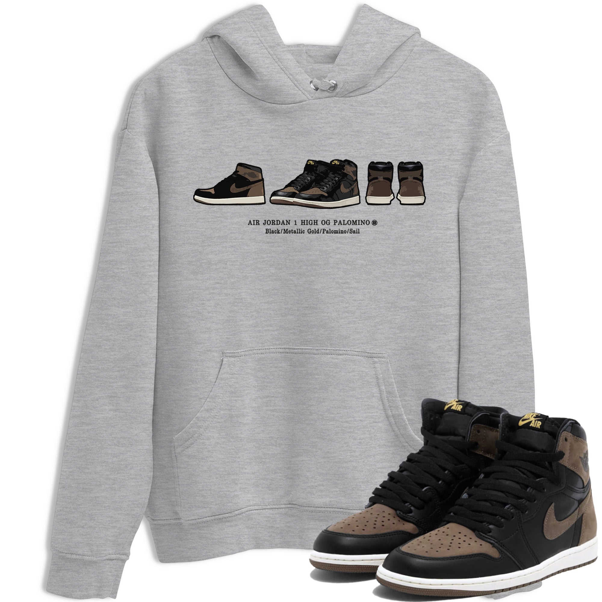 snkmatch Prelude snkmatch Tee - Air Jordan 1 Palomino