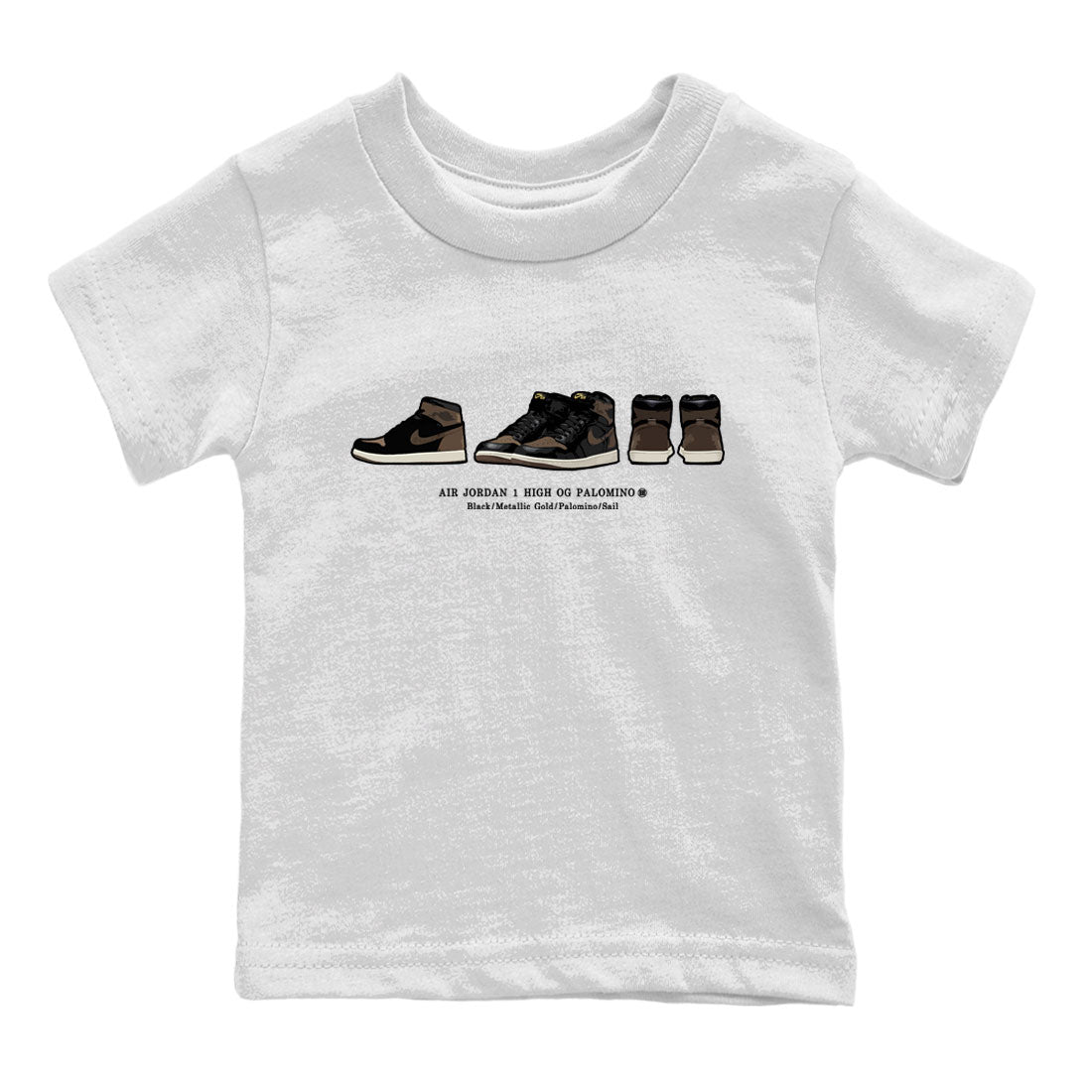 snkmatch Prelude snkmatch Tee Kids - Air Jordan 1 Palomino