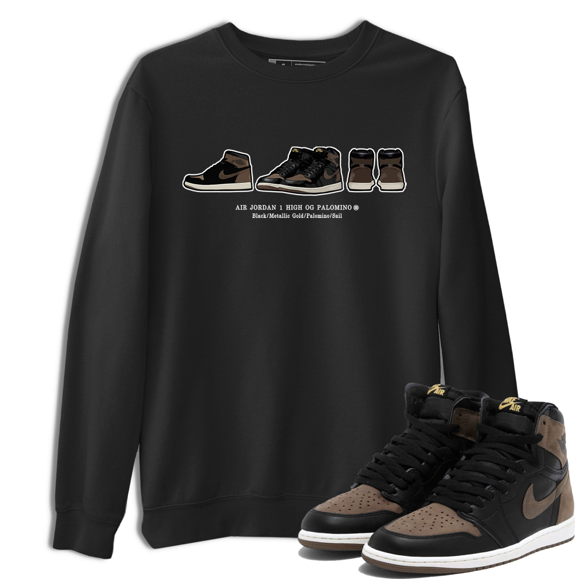 snkmatch Prelude snkmatch Tee - Air Jordan 1 Palomino