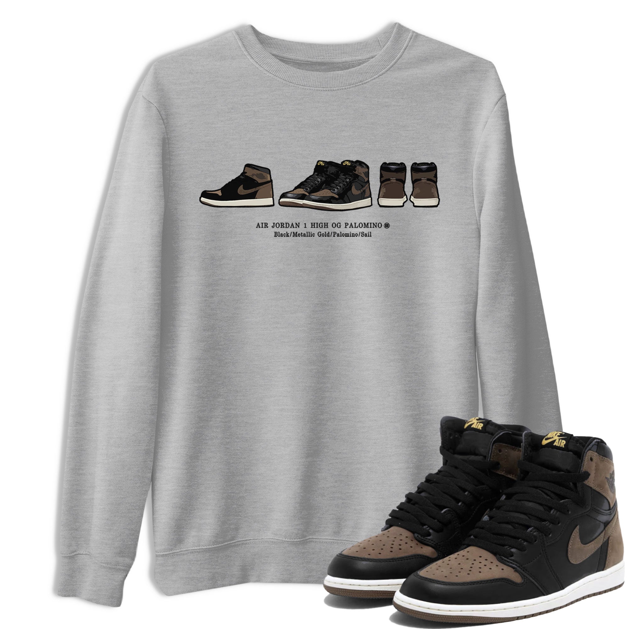 snkmatch Prelude snkmatch Tee - Air Jordan 1 Palomino