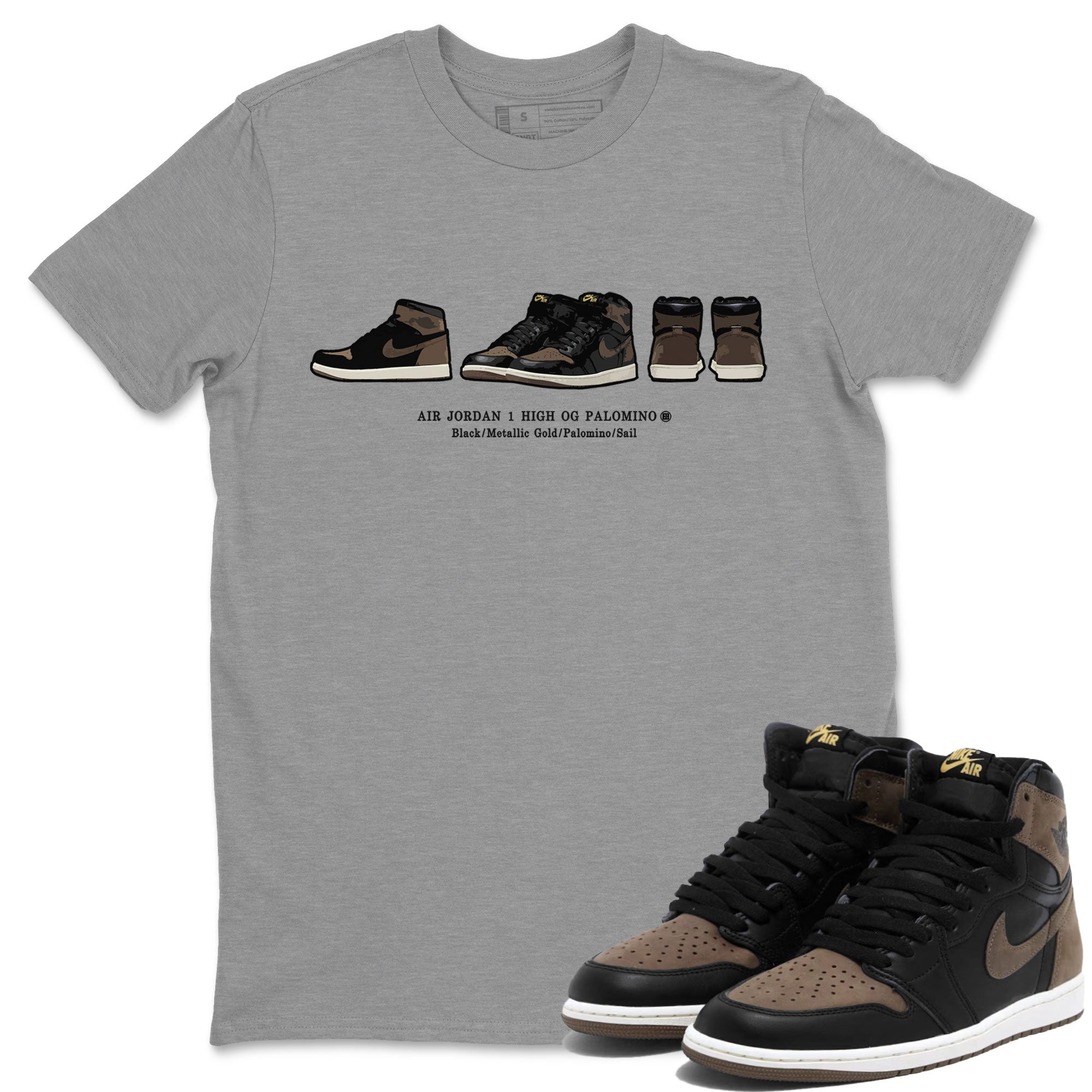 snkmatch Prelude snkmatch Tee - Air Jordan 1 Palomino