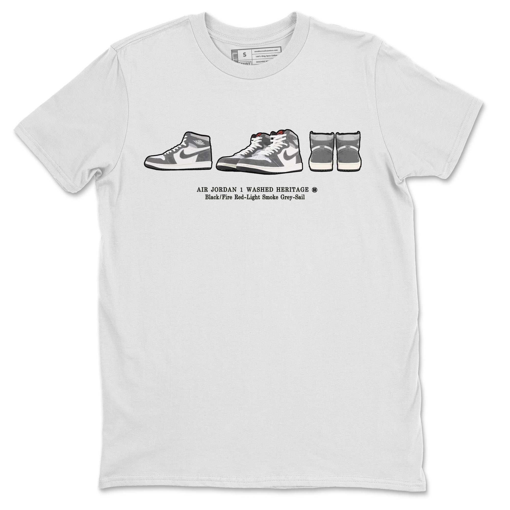 snkmatch Prelude Unisex Tops - Air Jordan 1 Washed Heritage