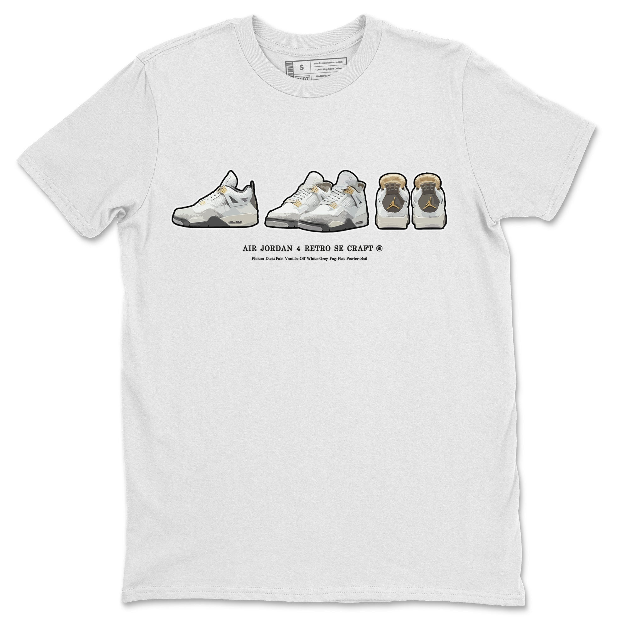 snkmatch Prelude Unisex Tops - Air Jordan 4 Craft