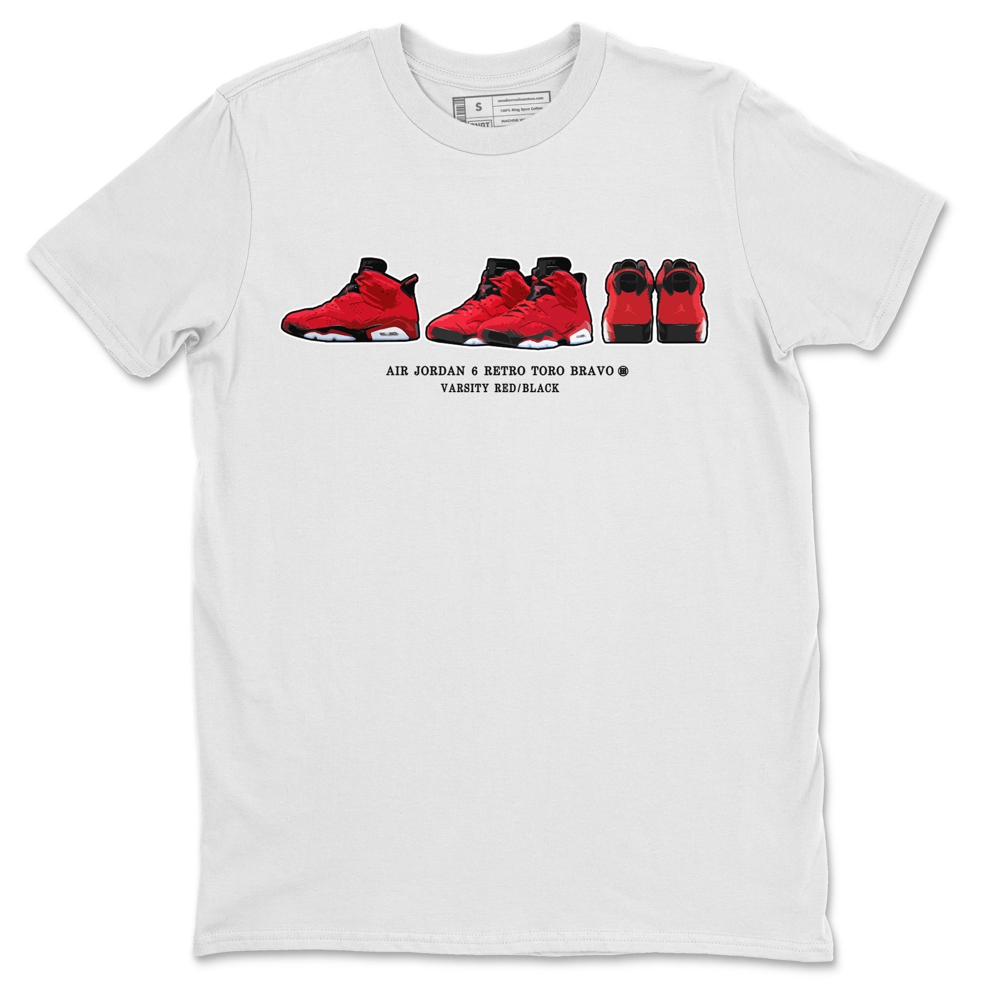 snkmatch Prelude Unisex Tops - Air Jordan 6 Toro Bravo