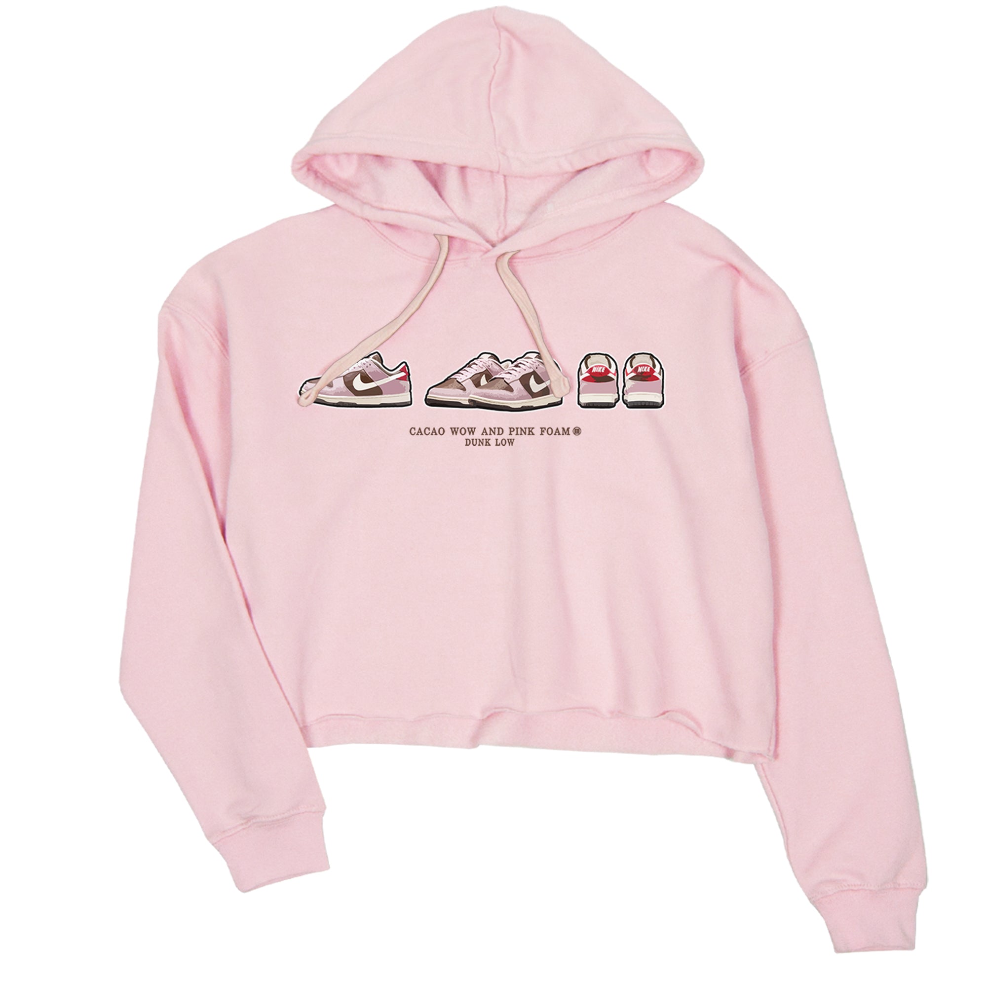 snkmatch Prelude snkmatch Women's Top - Dunk Cacao Wow And Pink Foam