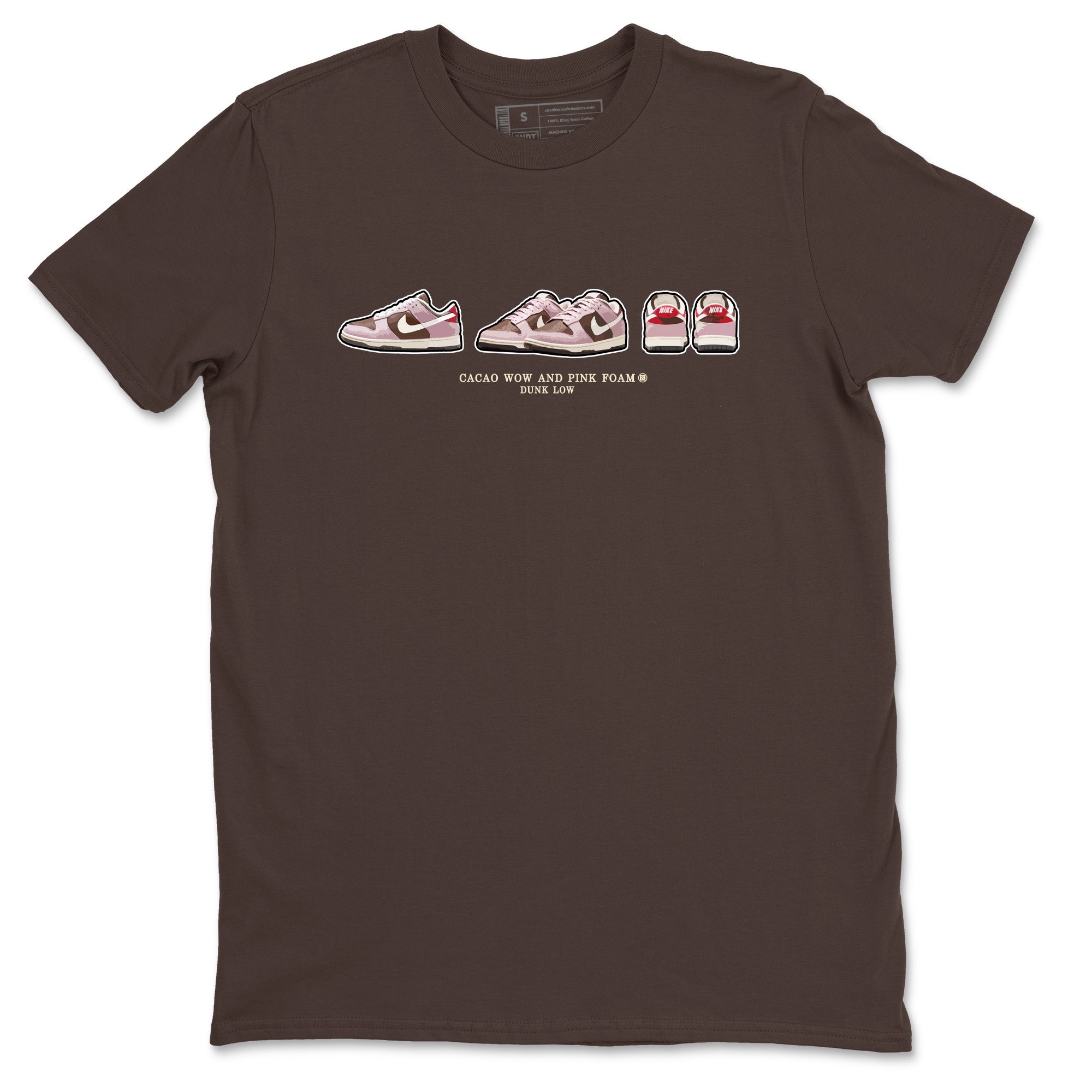 snkmatch Prelude snkmatch Tees - Dunk Cacao Wow And Pink Foam