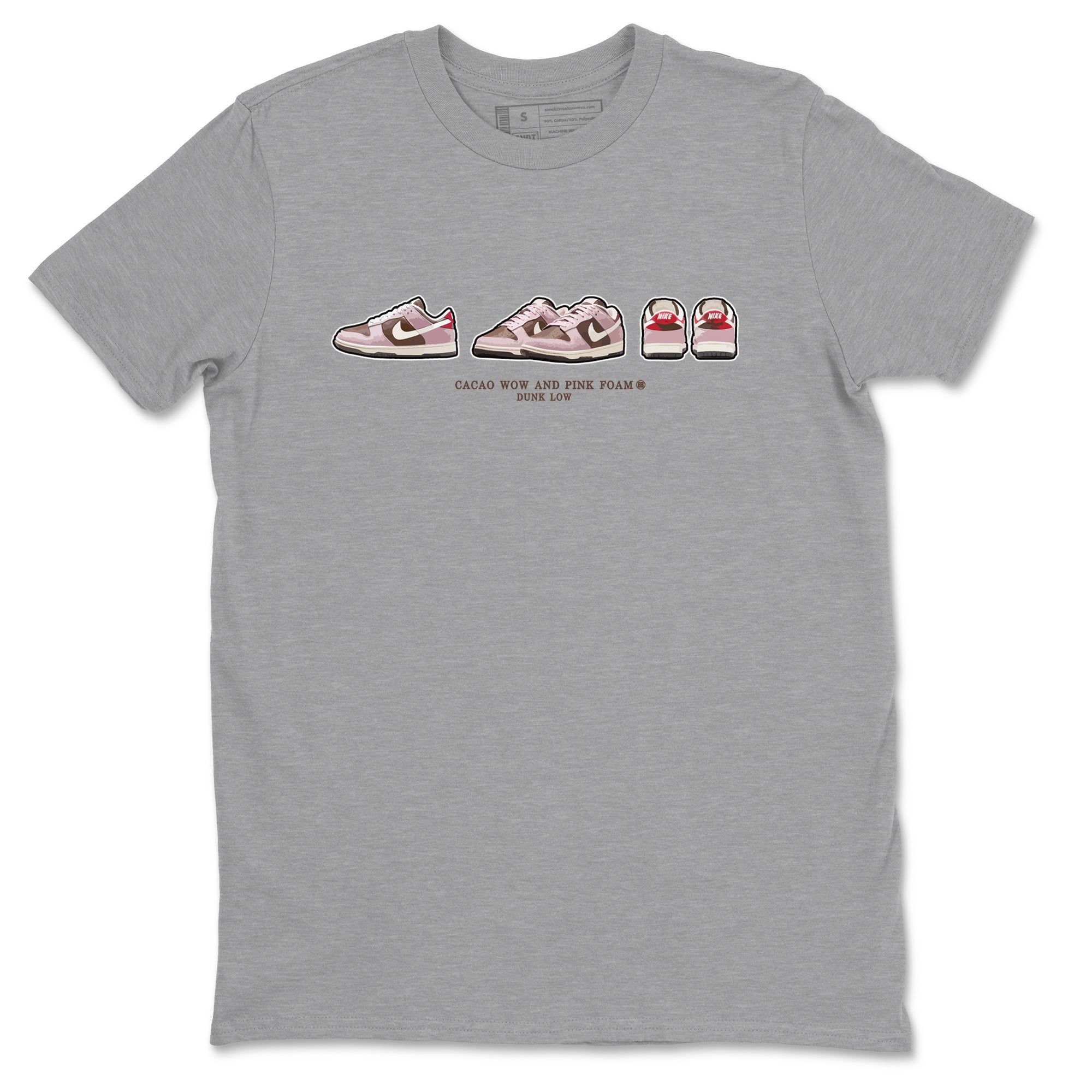 snkmatch Prelude snkmatch Tees - Dunk Cacao Wow And Pink Foam