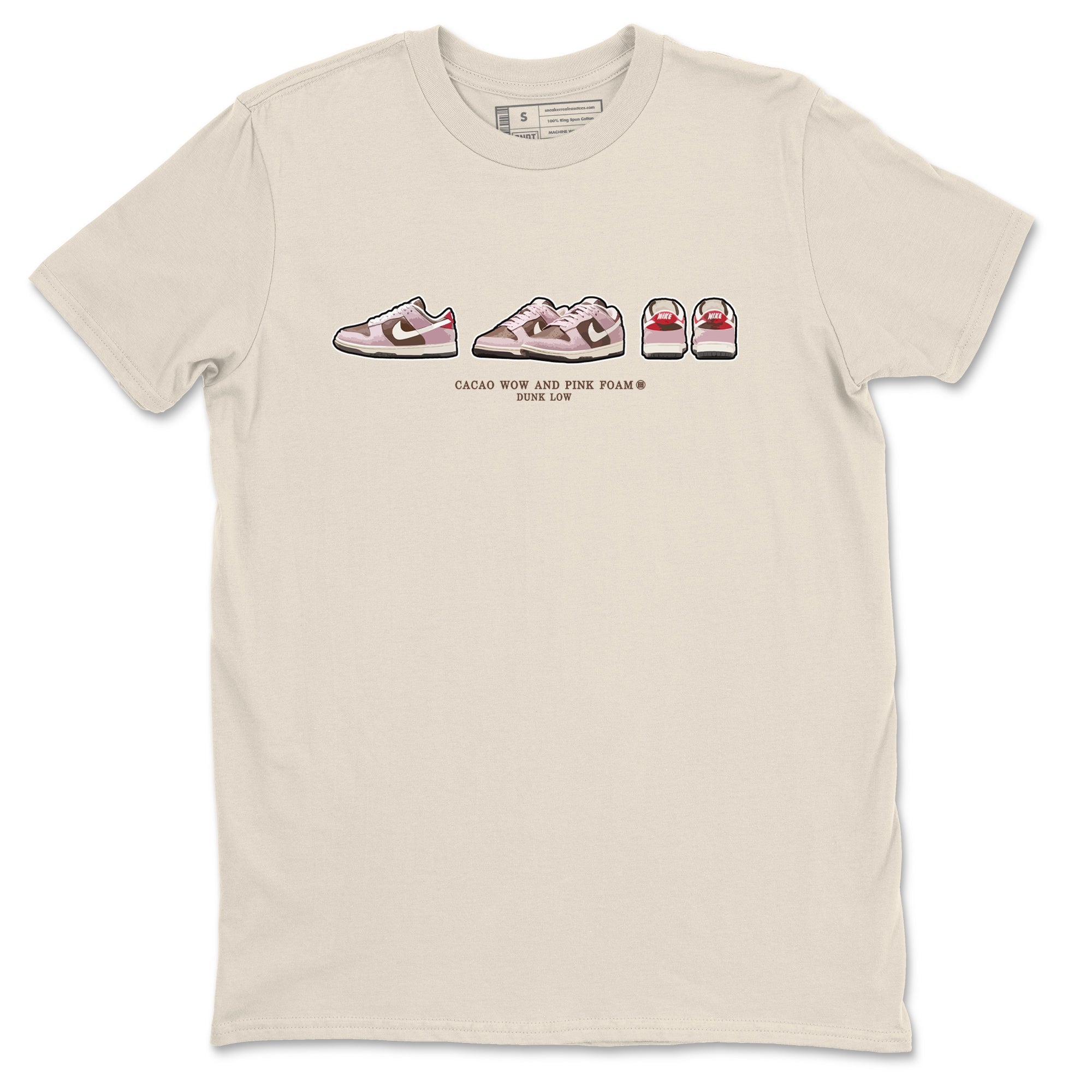 snkmatch Prelude snkmatch Tees - Dunk Cacao Wow And Pink Foam