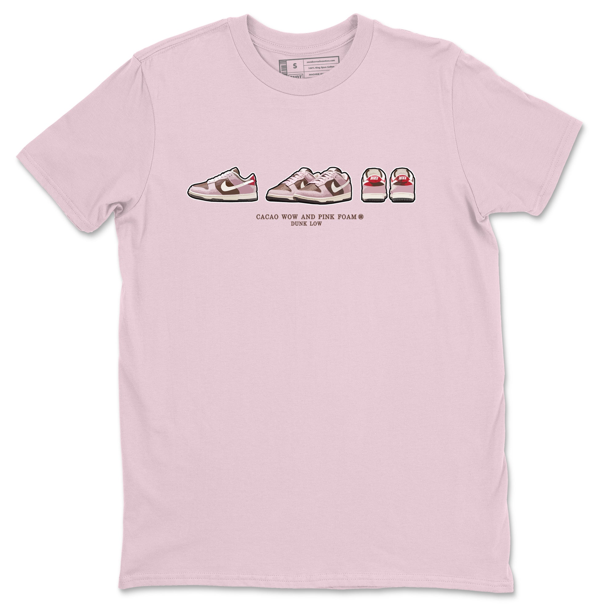 snkmatch Prelude snkmatch Tees - Dunk Cacao Wow And Pink Foam