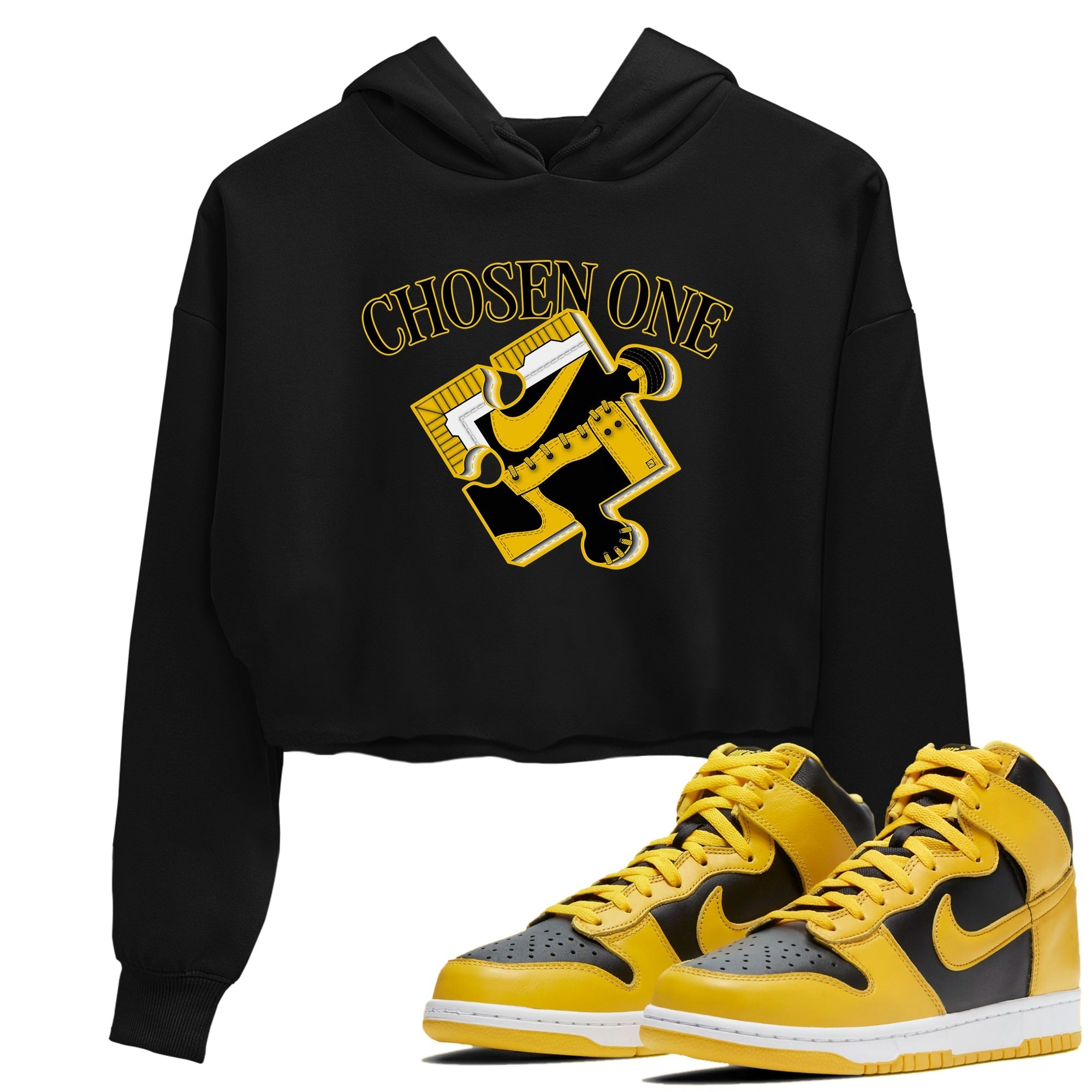 snkmatch Puzzle snkmatch Women's Top - Dunk High Pollen