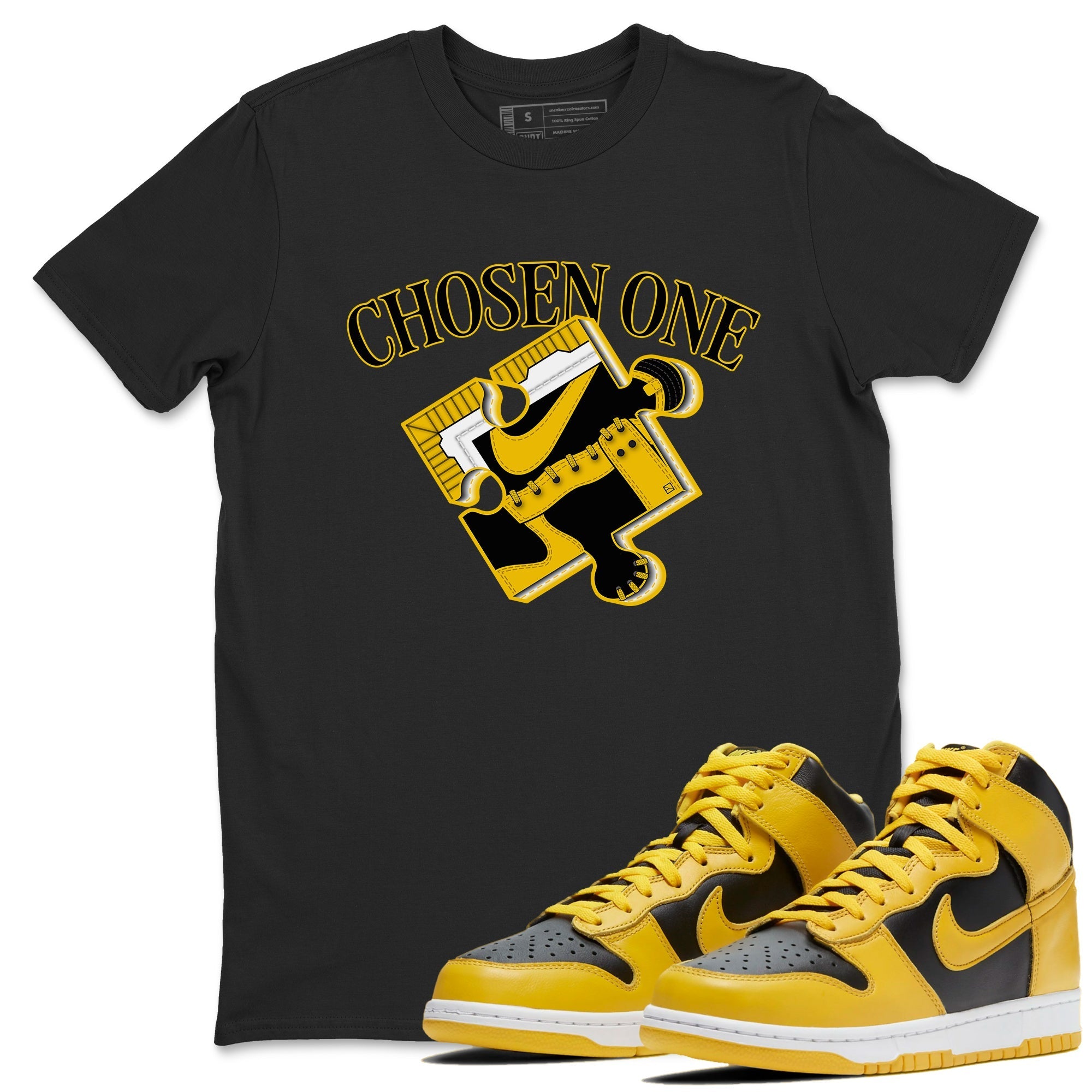 snkmatch Puzzle snkmatch Tees - Dunk High Pollen