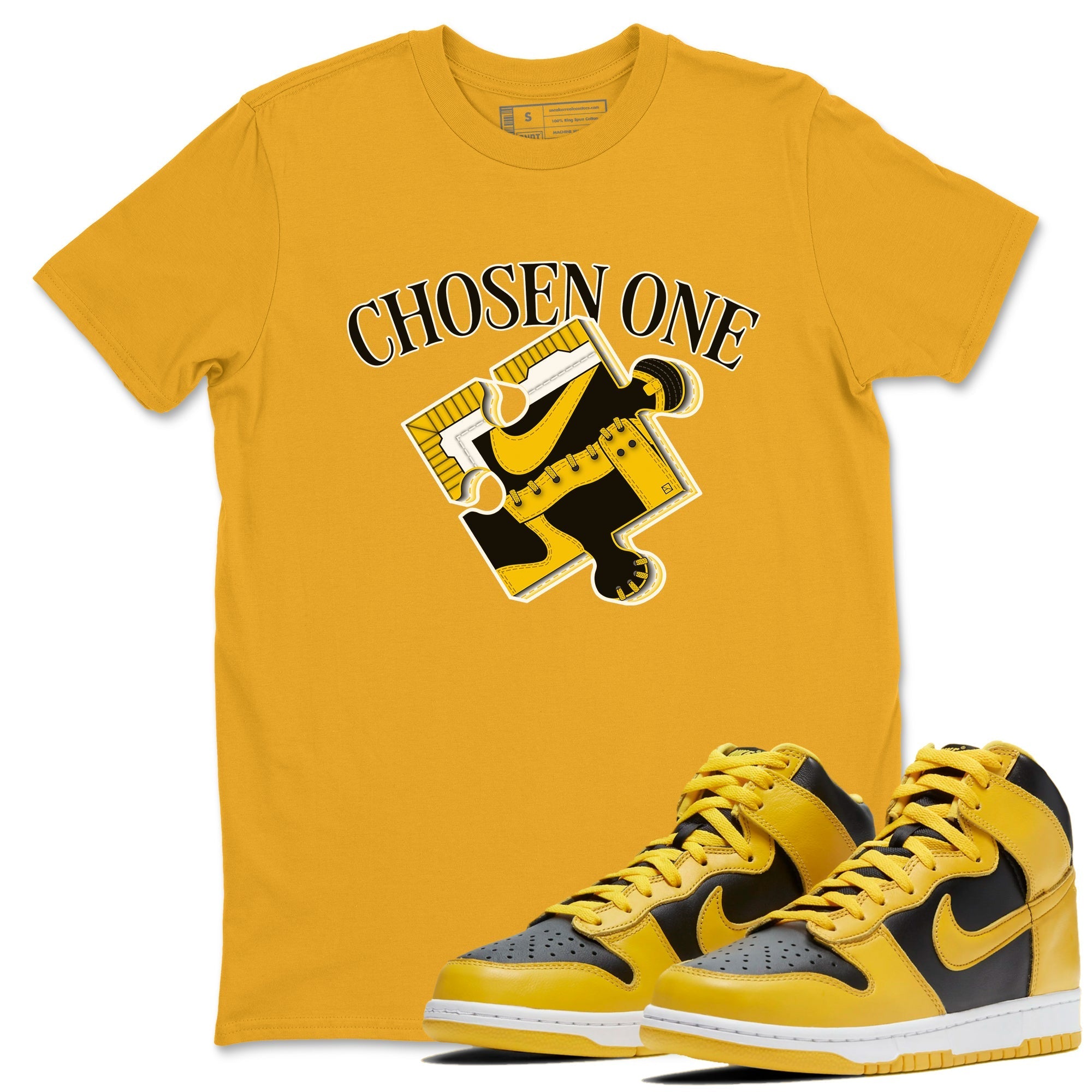 snkmatch Puzzle snkmatch Tees - Dunk High Pollen