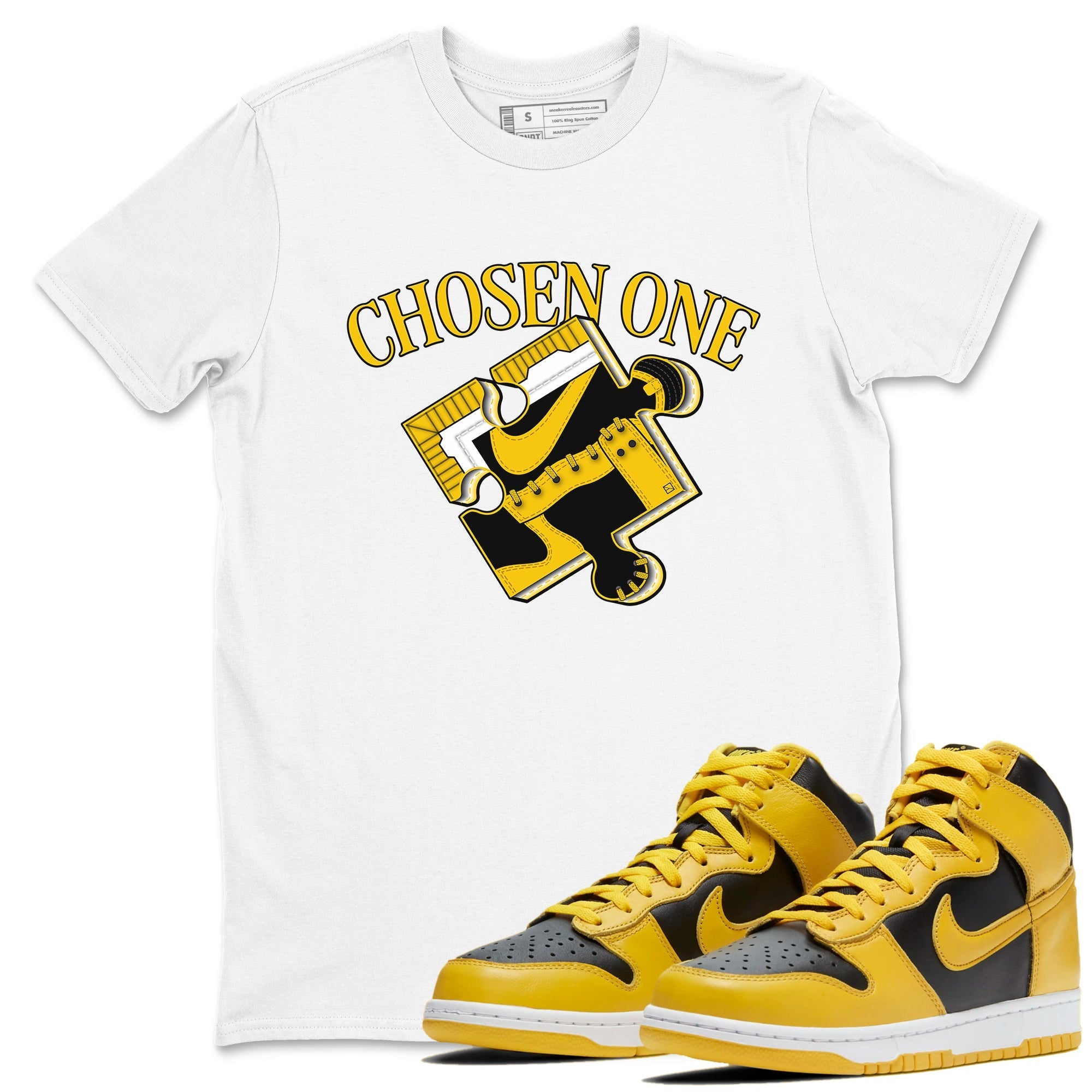 snkmatch Puzzle snkmatch Tees - Dunk High Pollen