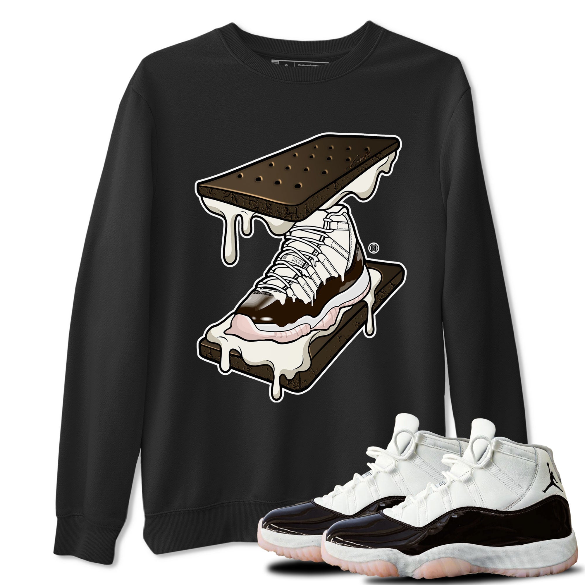 snkmatch Sandwich snkmatch Tee - Air Jordan 11 Neapolitan