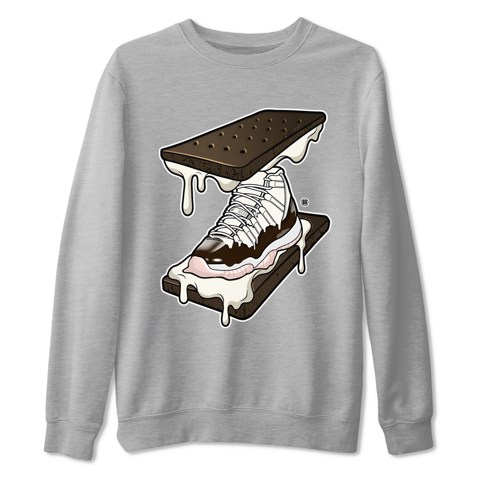 snkmatch Sandwich snkmatch Tee - Air Jordan 11 Neapolitan