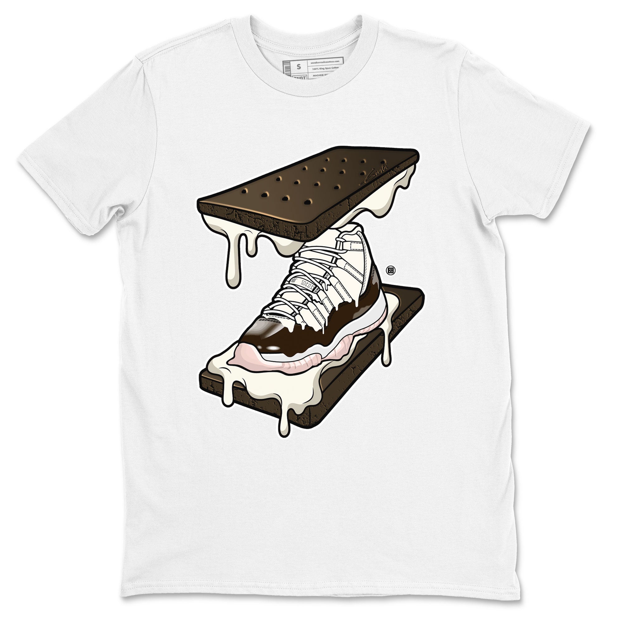 snkmatch Sandwich snkmatch Tee - Air Jordan 11 Neapolitan