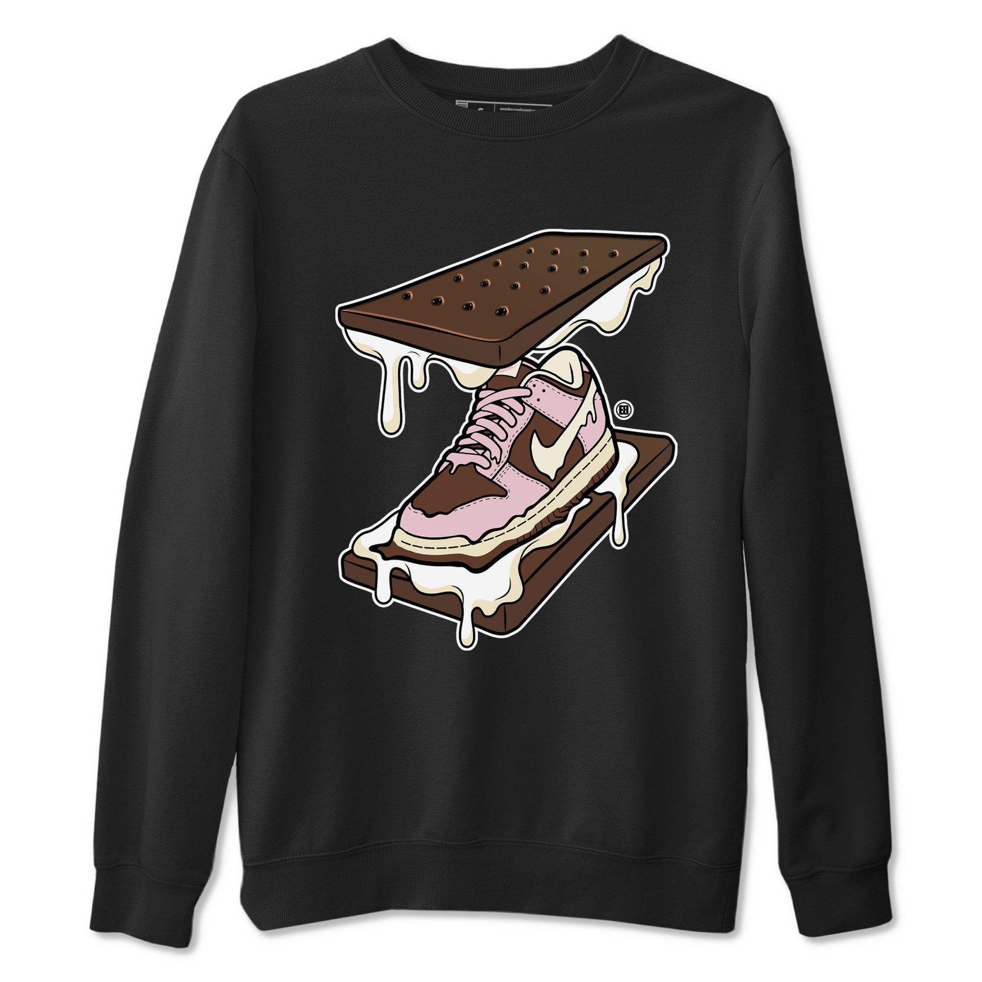 snkmatch Sandwich snkmatch Tees - Dunk Cacao Wow And Pink Foam