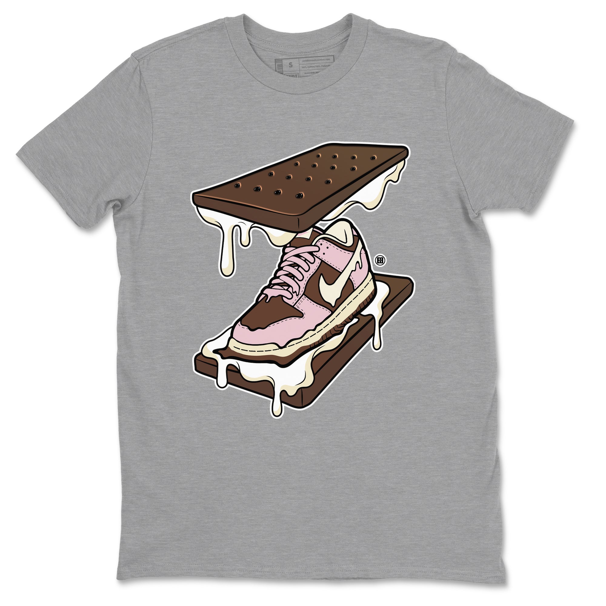 snkmatch Sandwich snkmatch Tees - Dunk Cacao Wow And Pink Foam