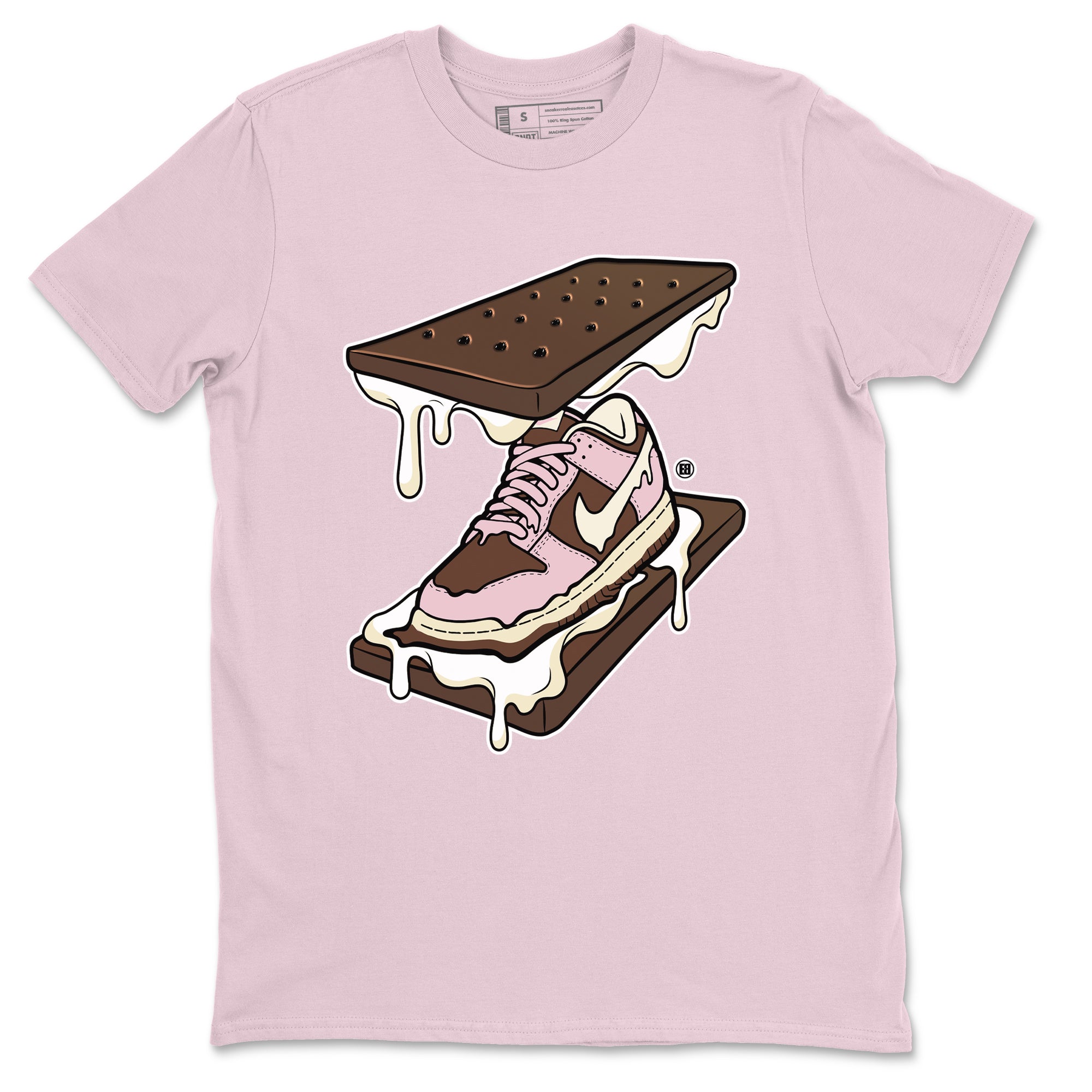 snkmatch Sandwich snkmatch Tees - Dunk Cacao Wow And Pink Foam