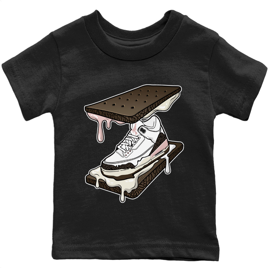 snkmatch Sandwich Kids Tops - Air Jordan 3 Atmosphere
