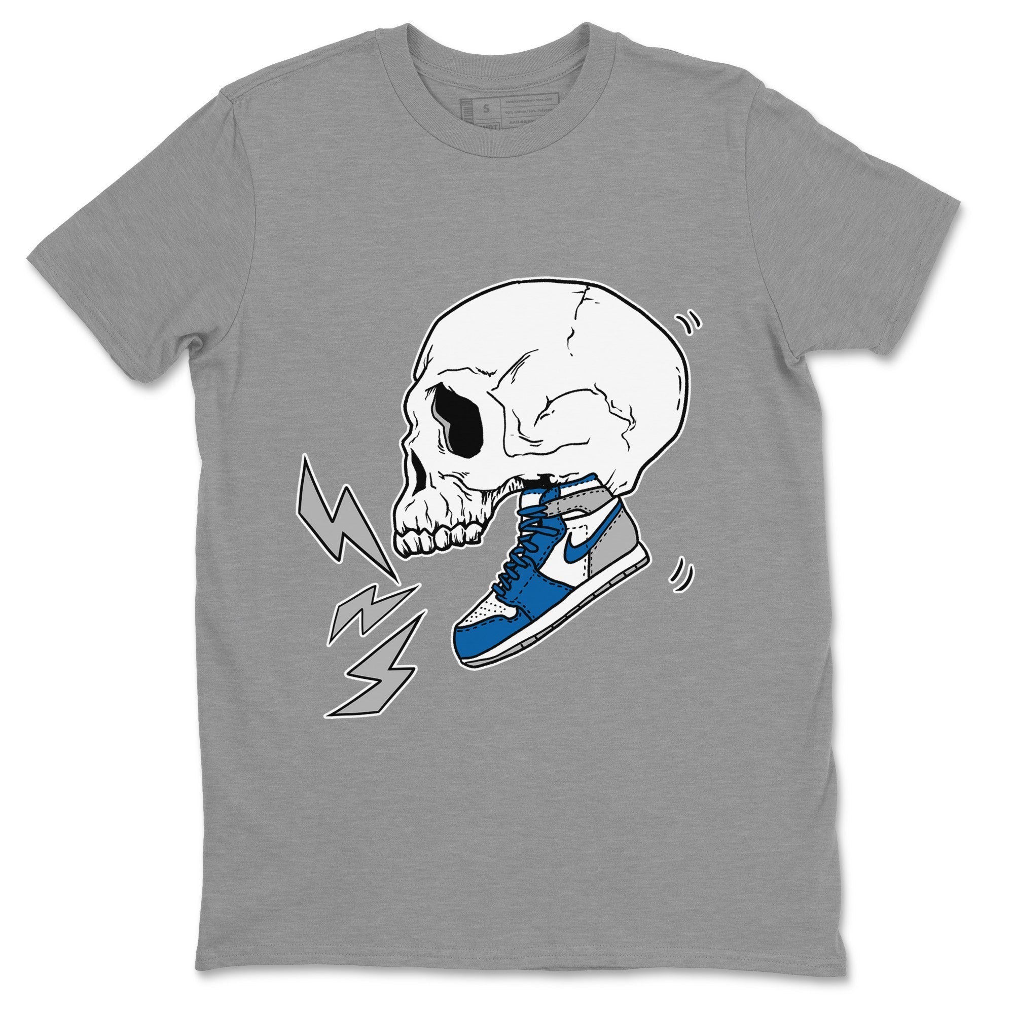snkmatch Skull Unisex Tops - Air Jordan 1 True Blue