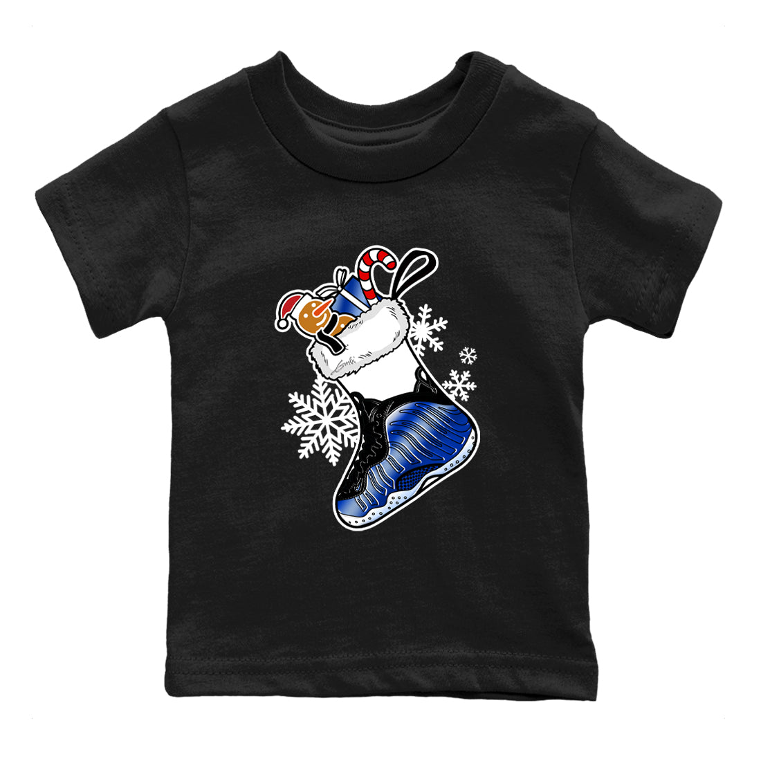 snkmatch Stocking snkmatch Tees Kids - Air Foamposite One Royal