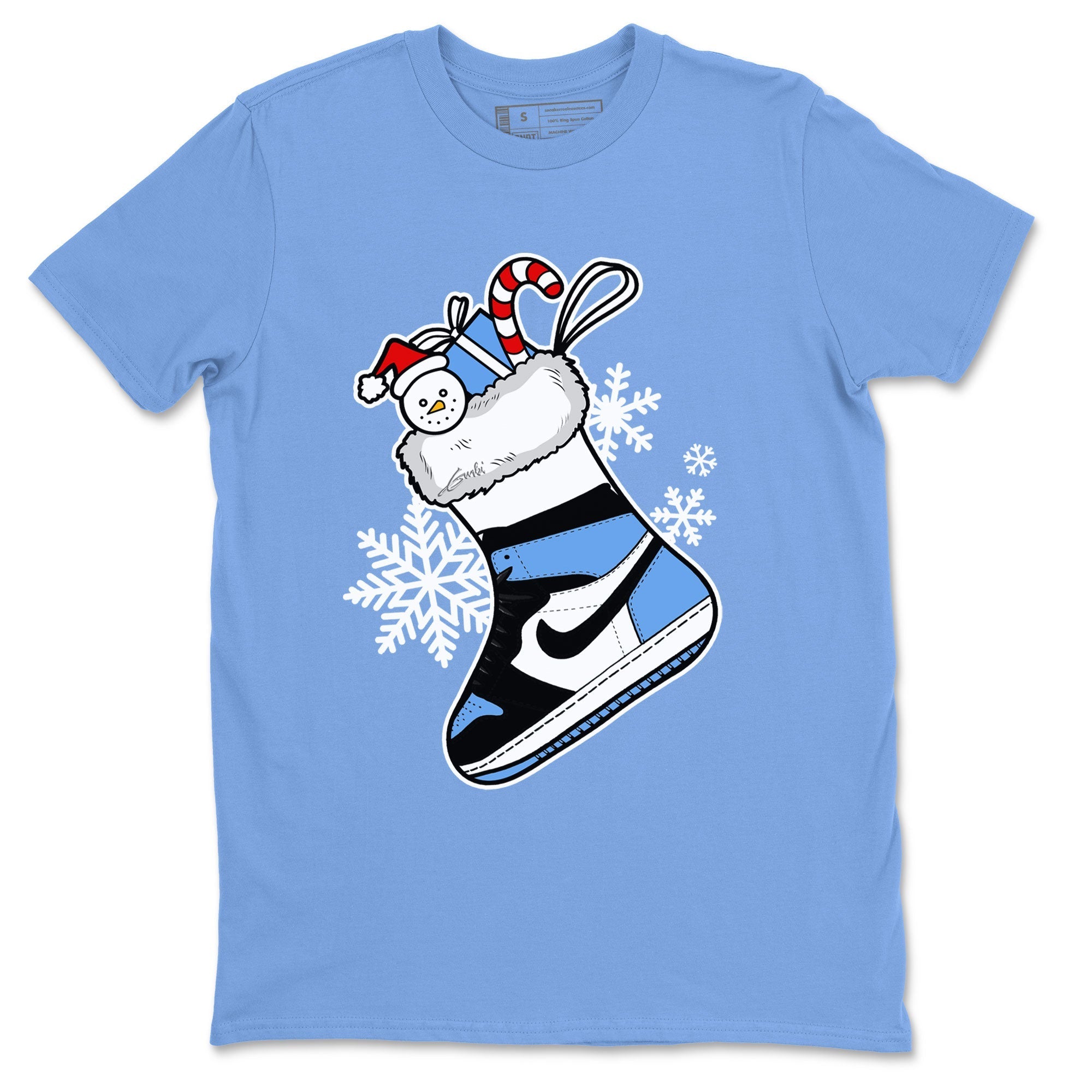 snkmatch Stocking snkmatch Tee - Air Jordan 1 UNC Toe