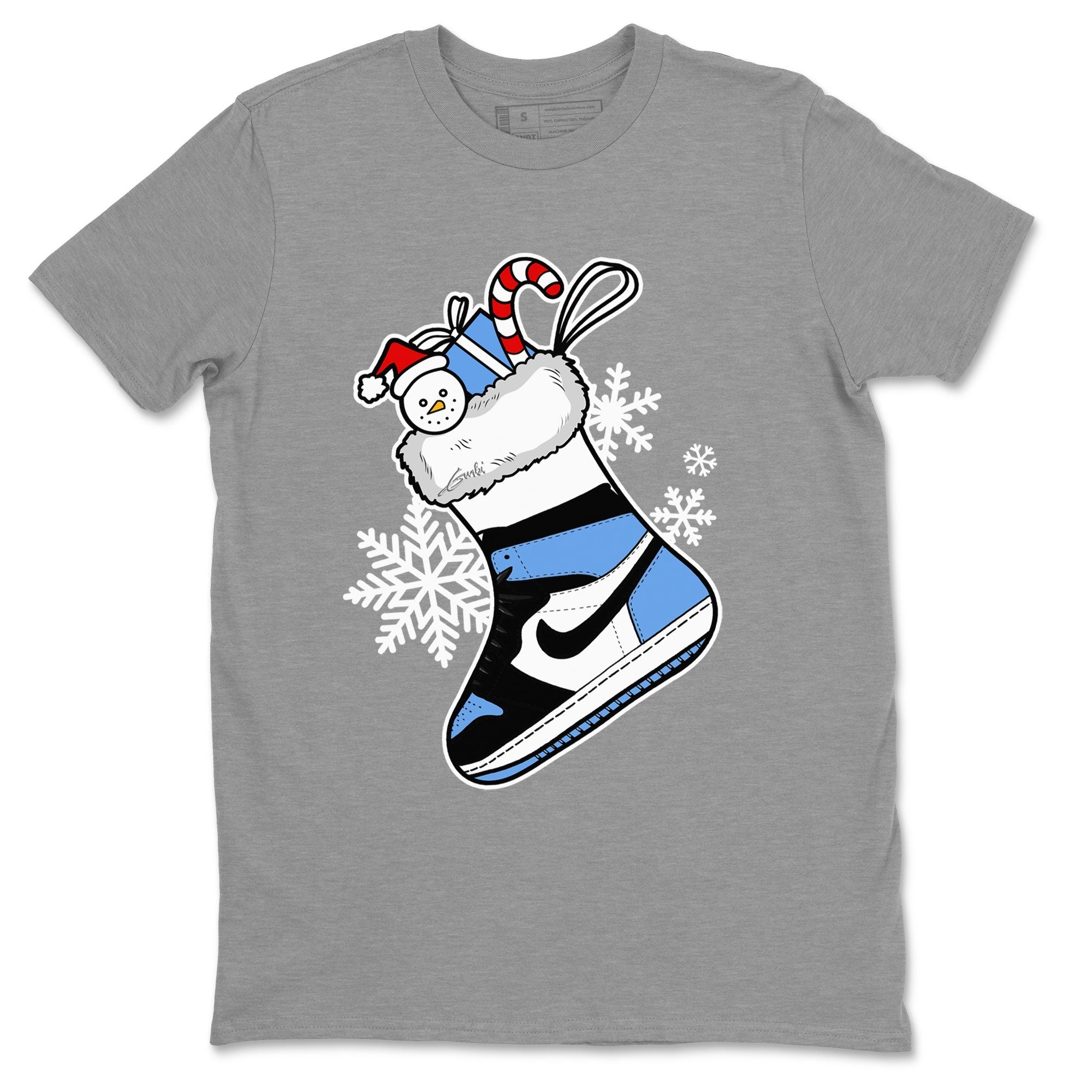 snkmatch Stocking snkmatch Tee - Air Jordan 1 UNC Toe